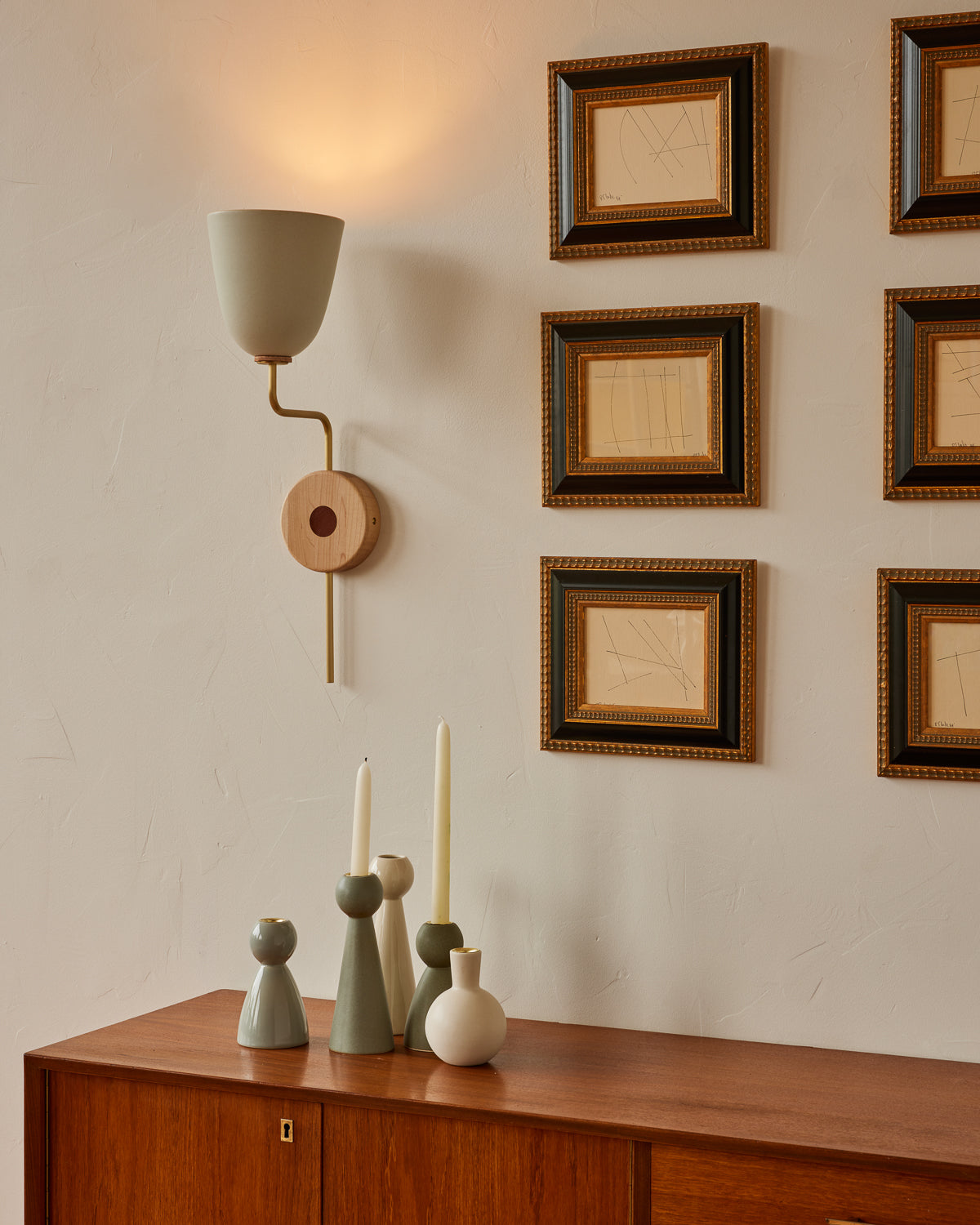 #shade-finish_robin's egg #Metal-+-Wood-Finish_Satin Brass / Clear Maple #wiring_hardwired