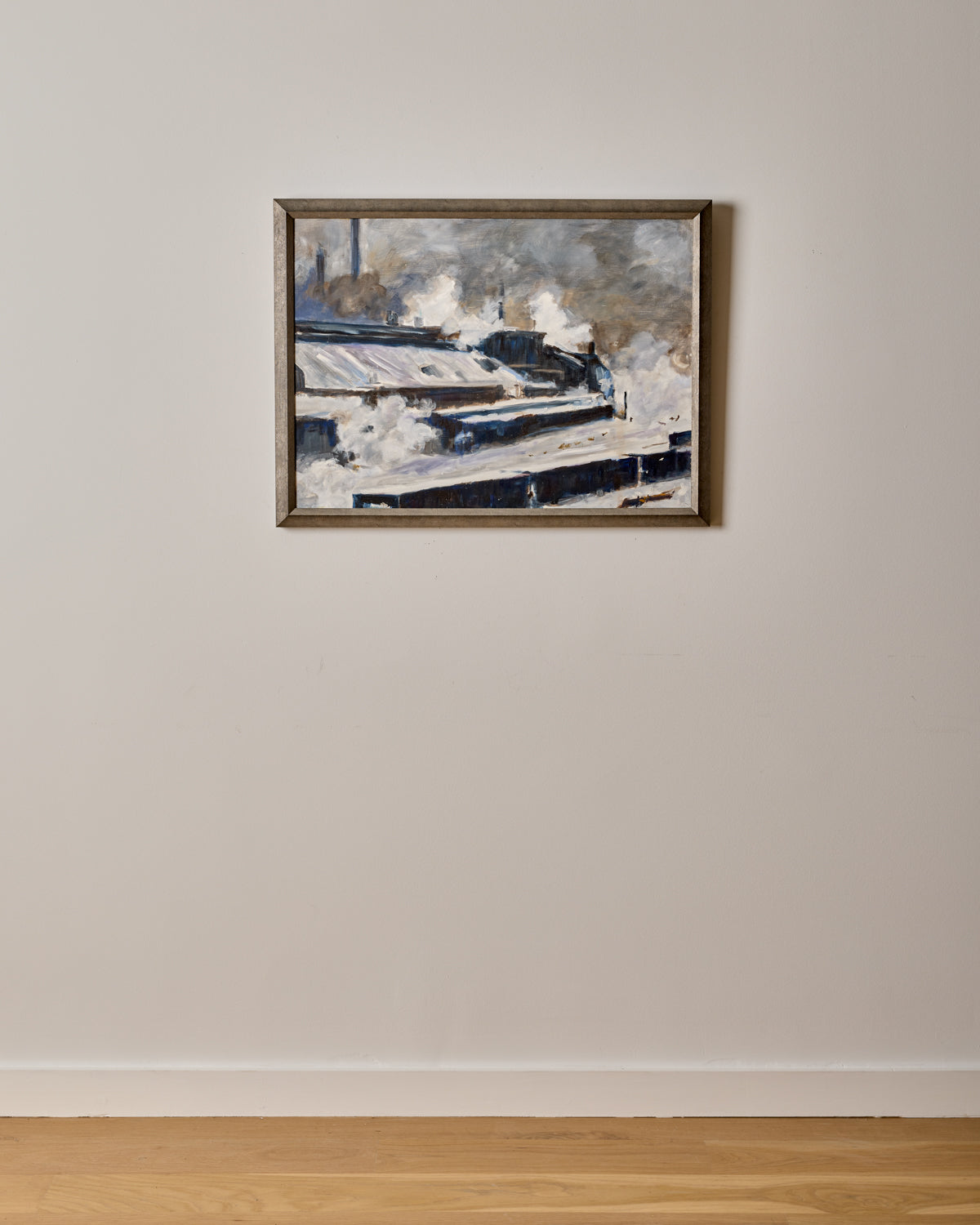 Industrial Painting on Panel