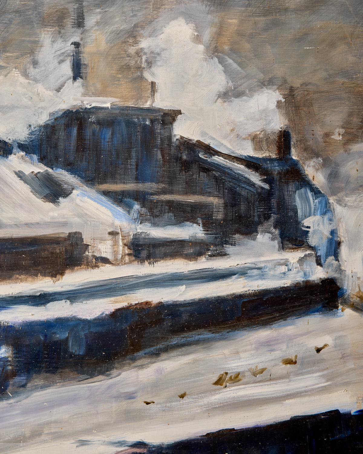 Industrial Painting on Panel