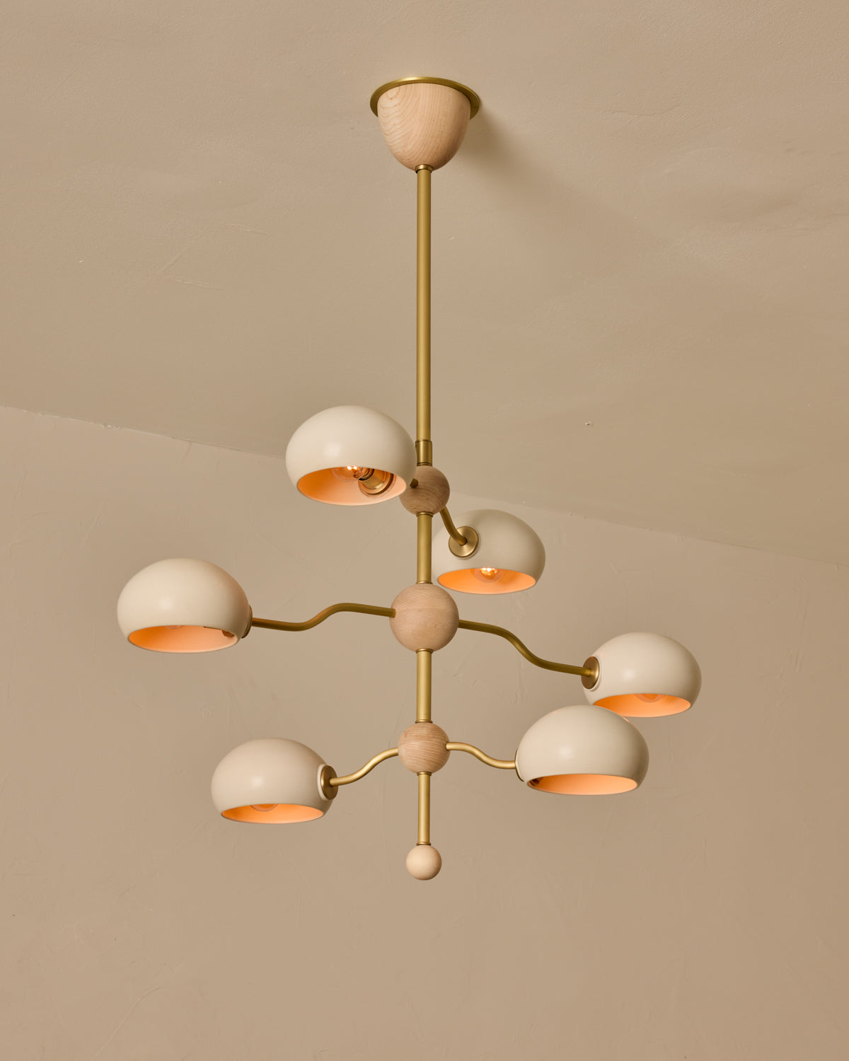 #shade-color_dove #Metal-+-Wood-Finish_Satin Brass / Clear Maple