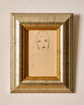 Portrait in Pencil on Paper IV