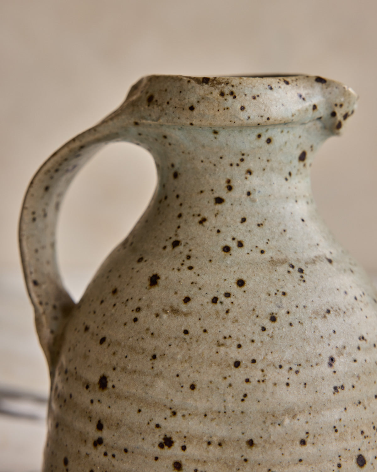 Speckled Robin's Egg Pitcher