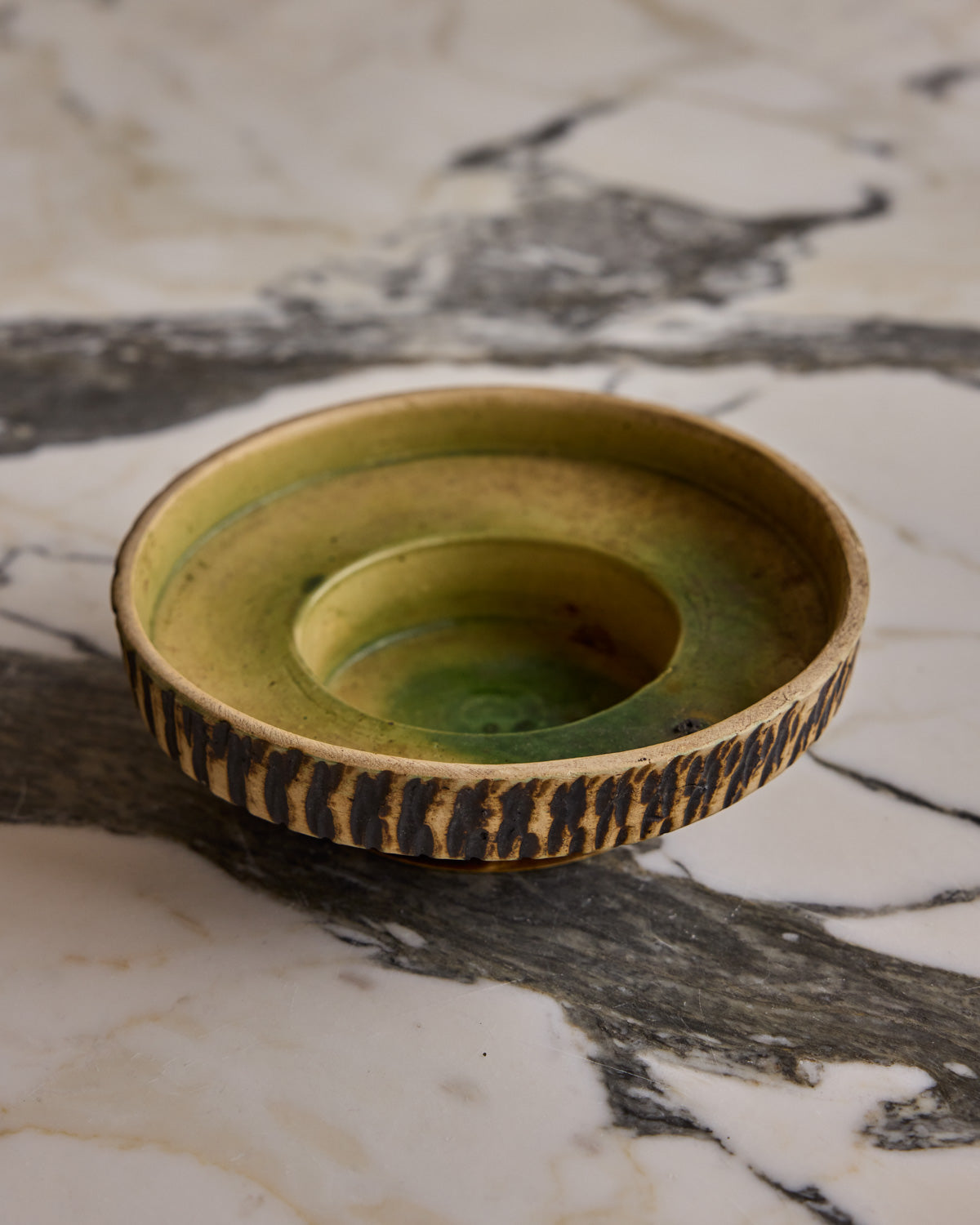 Trio of Birch Bark Ceramic Vessels II