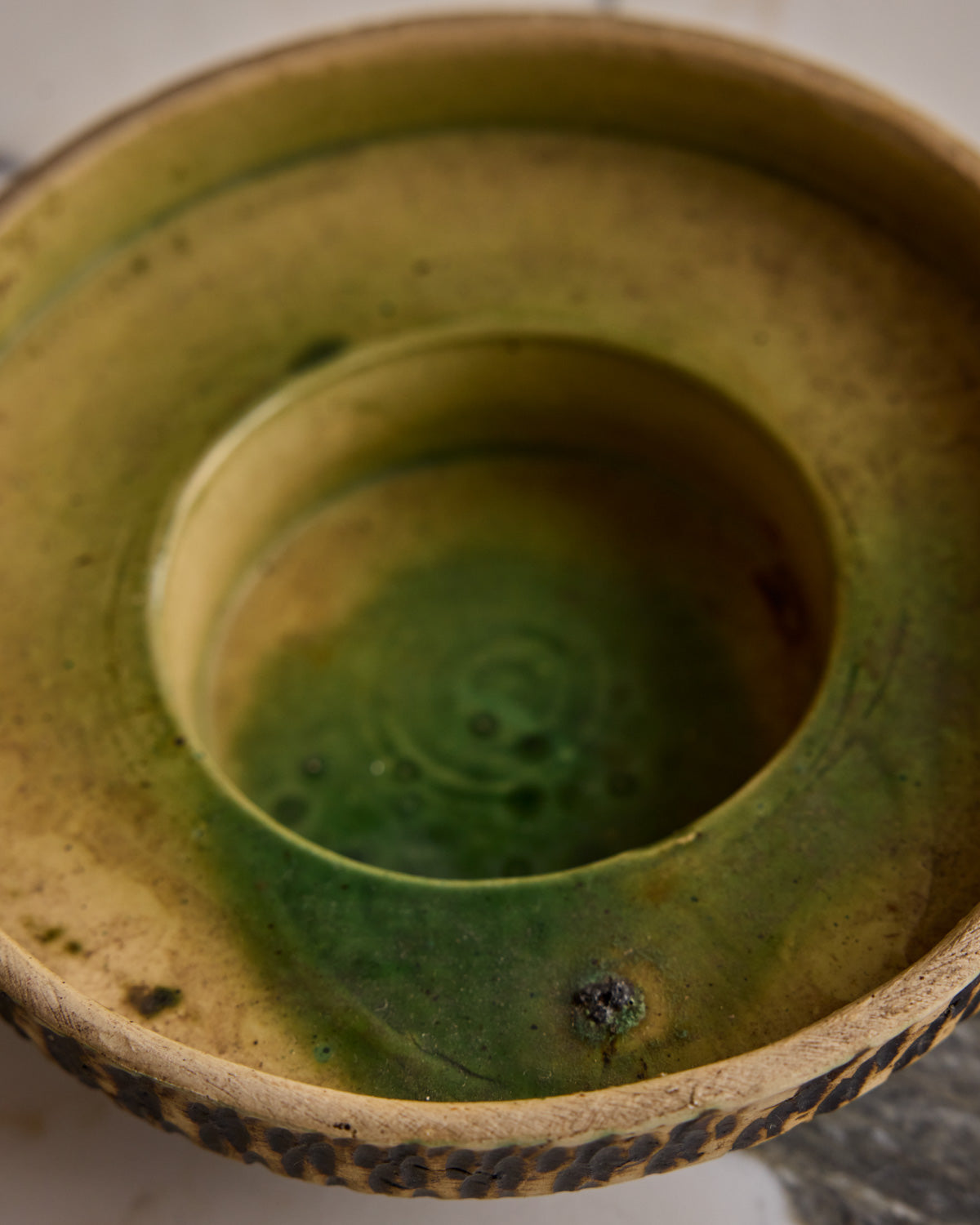 Trio of Birch Bark Ceramic Vessels II