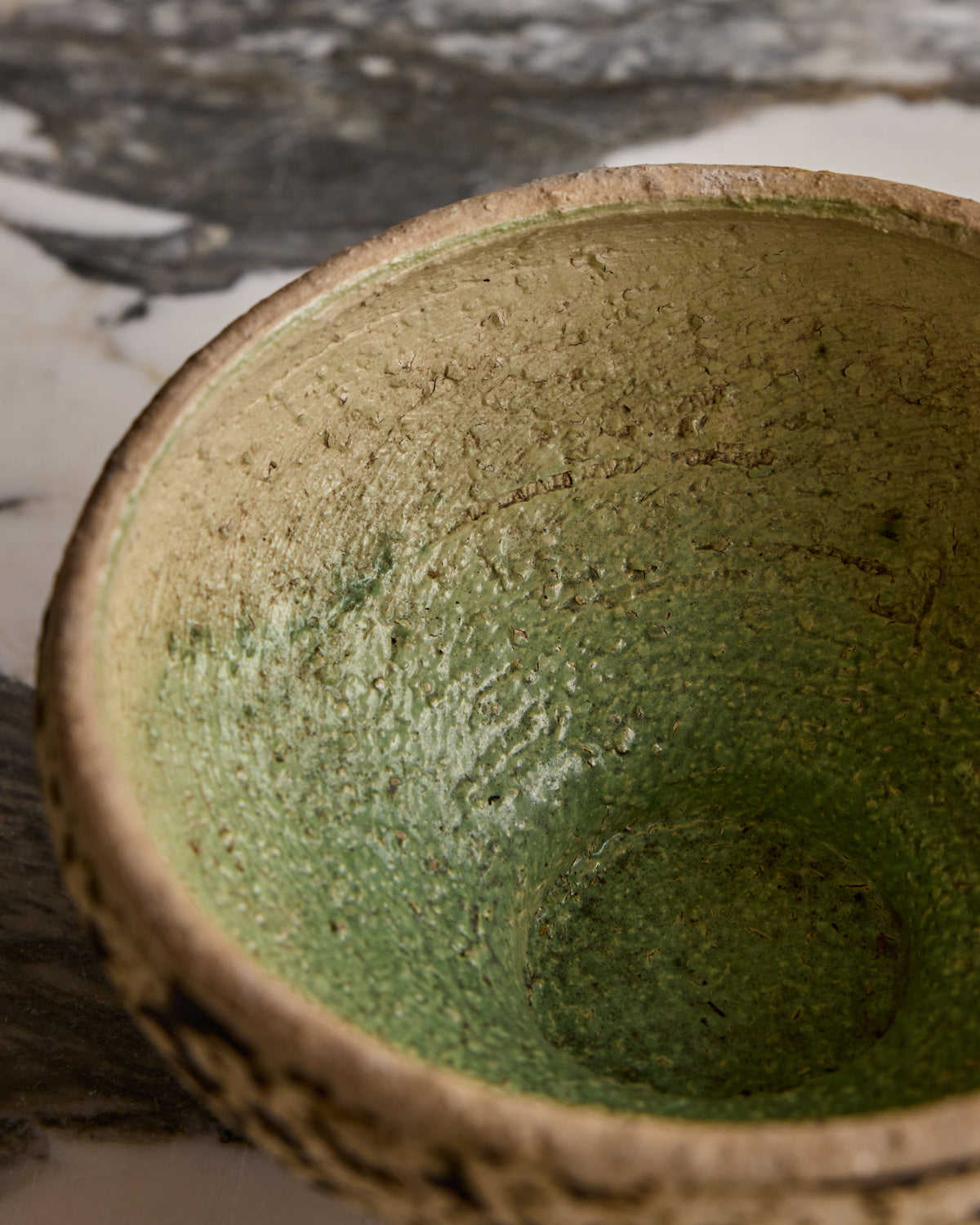 Trio of Birch Bark Ceramic Vessels II