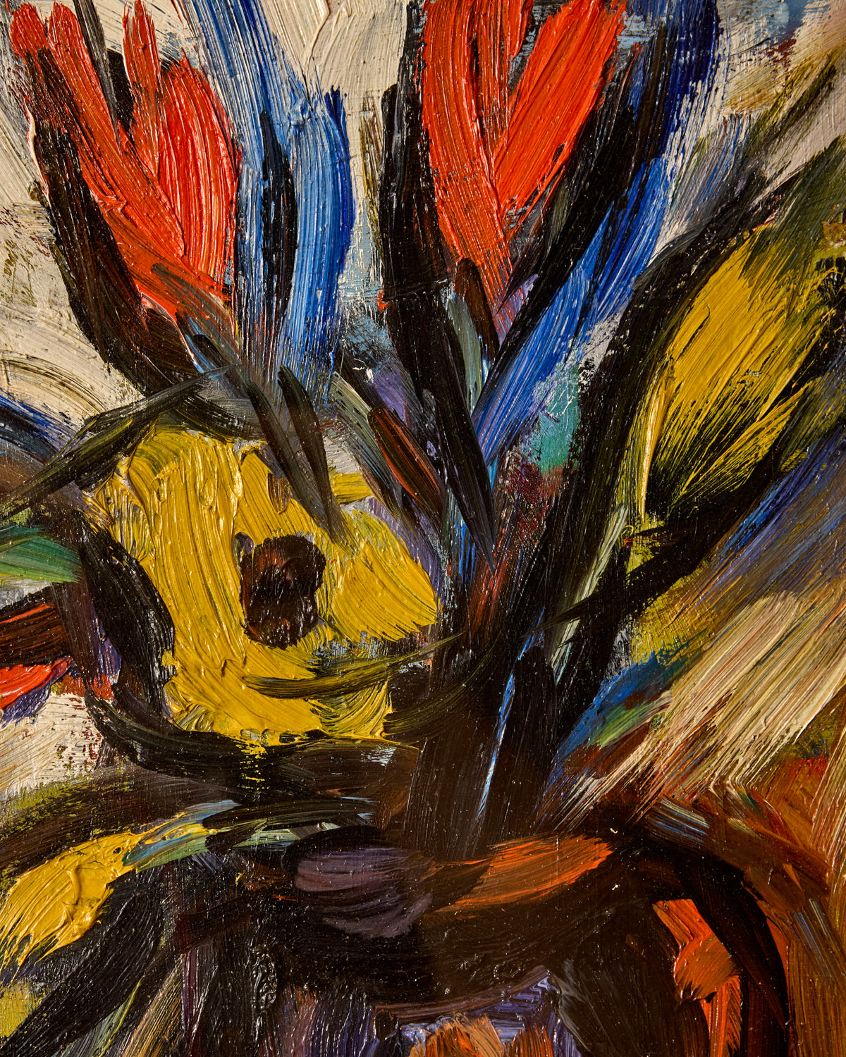 Expressionist Floral, 1968