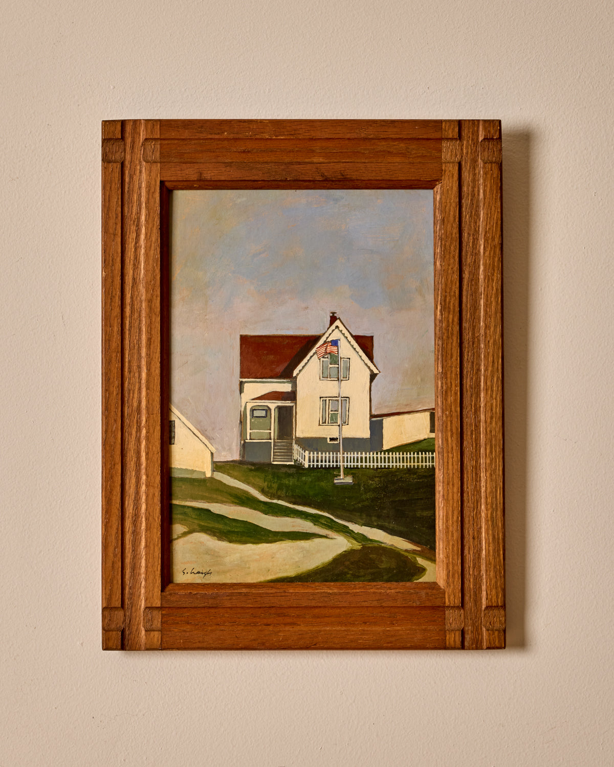 "Maine Golden Coast Light"