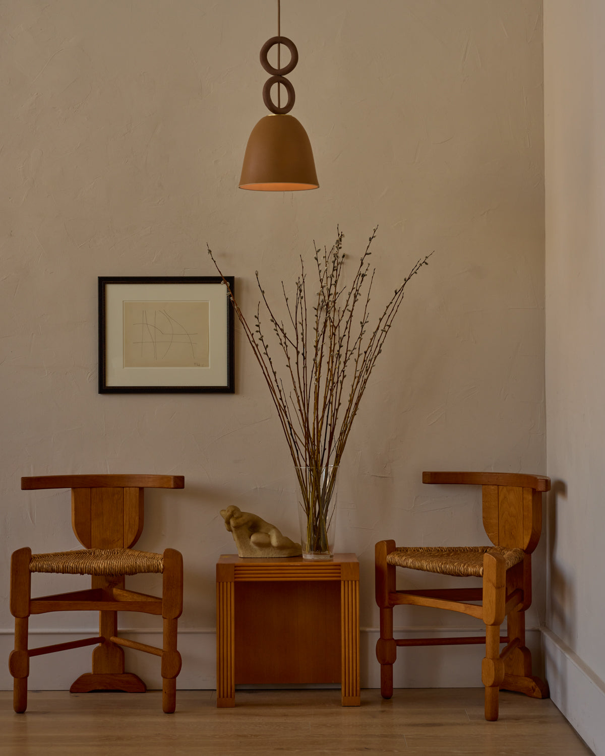 Pair of Sculptural Accent Chairs by Bernhard Hoetger