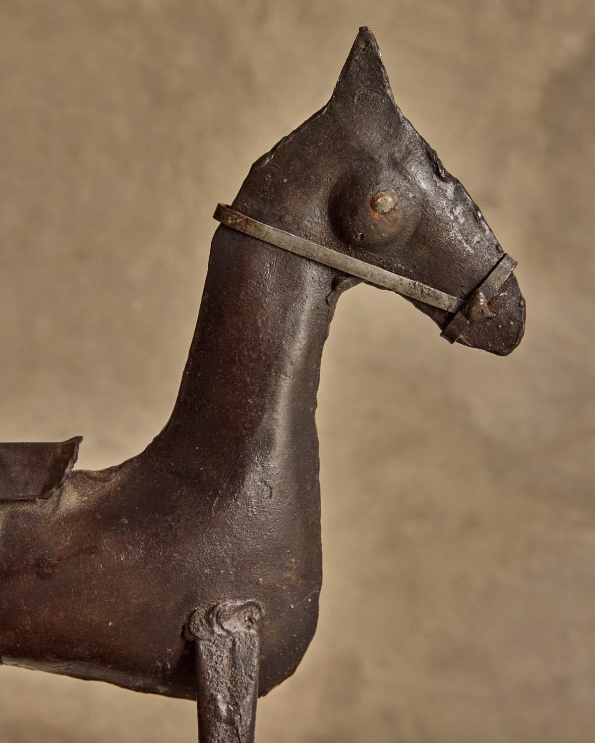 Metal Horse Sculpture