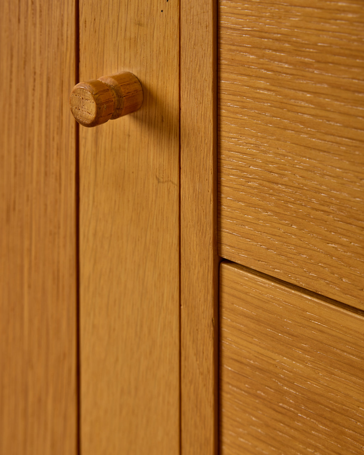 Oak Cabinet with Drawers by Rud Thygesen & Johnny Sorensen