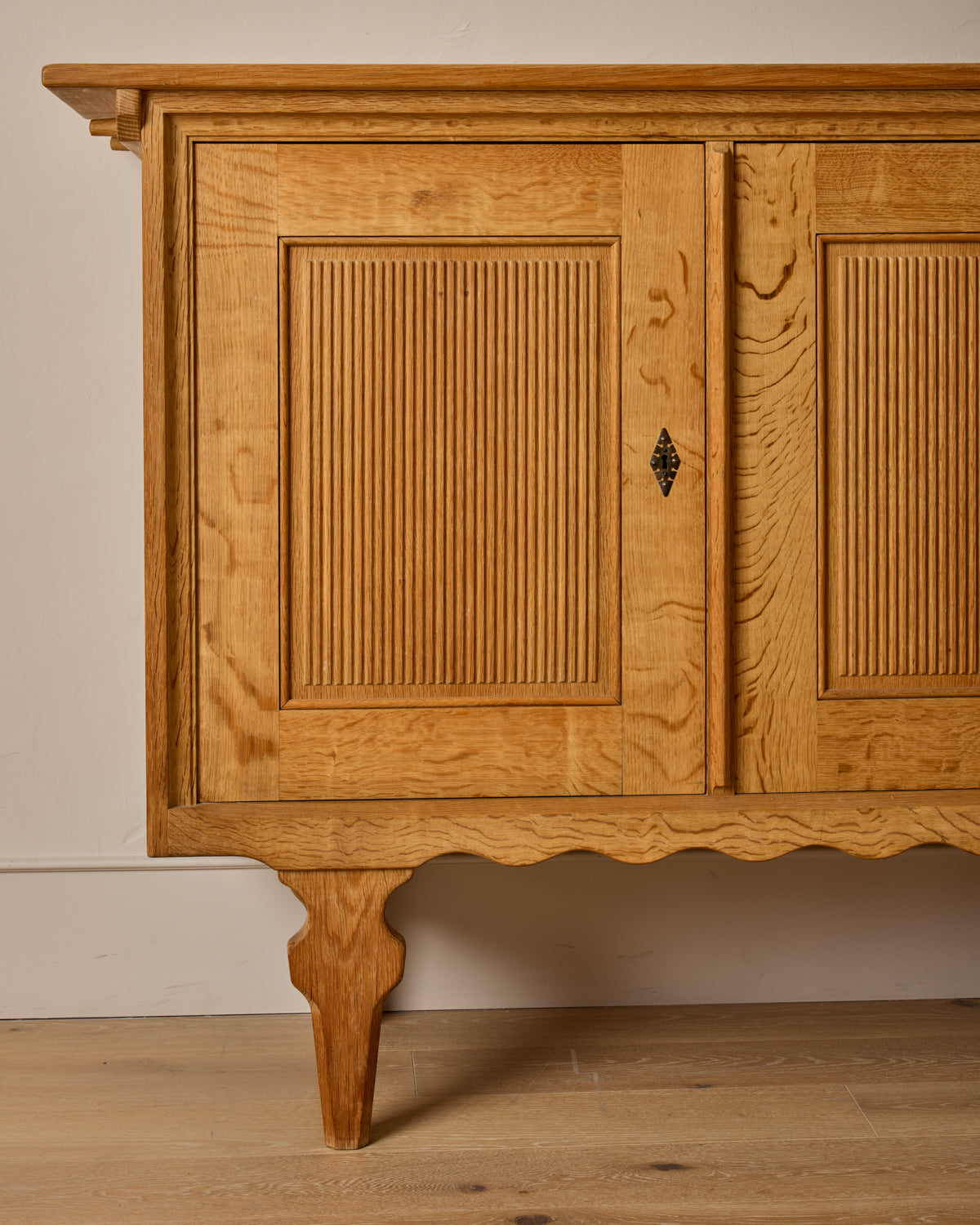 1960s Danish Oak Highboard