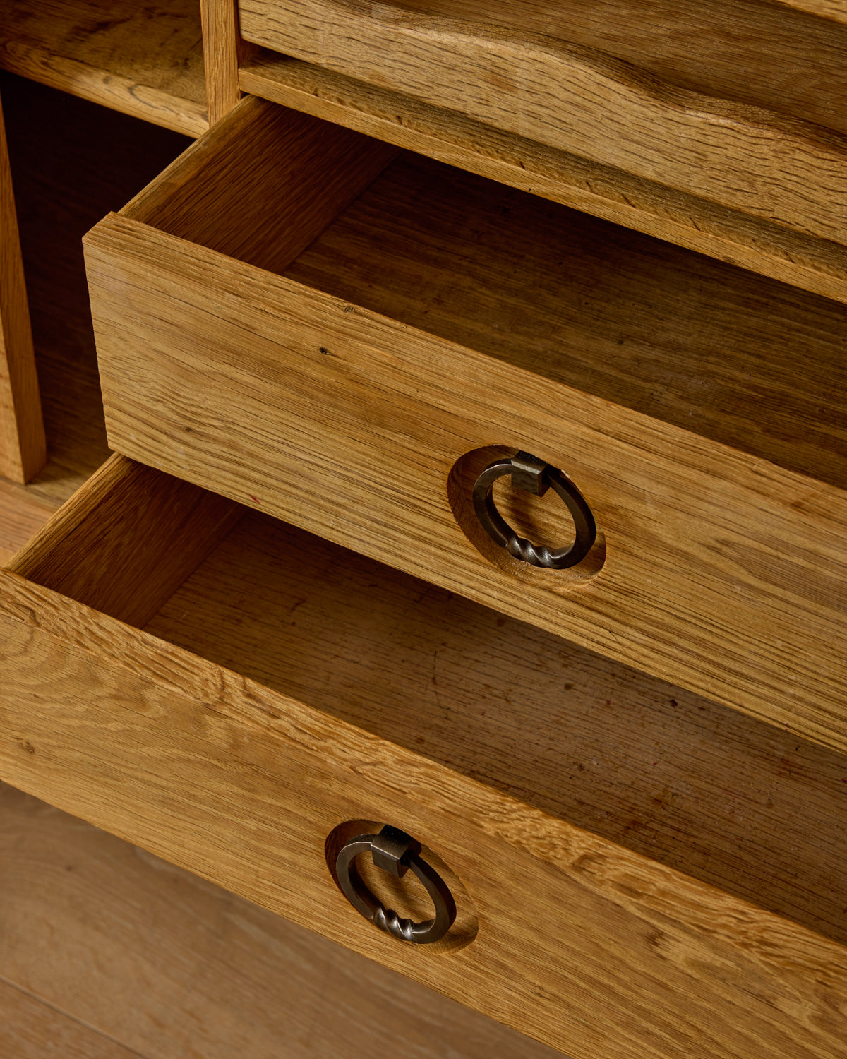 1960s Danish Oak Highboard
