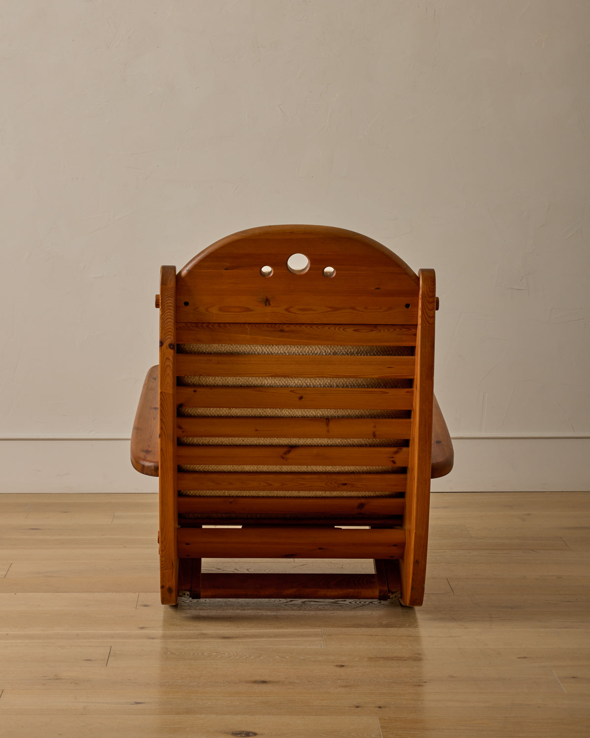 Brutalist Rocking Chair by Wasa Möbel