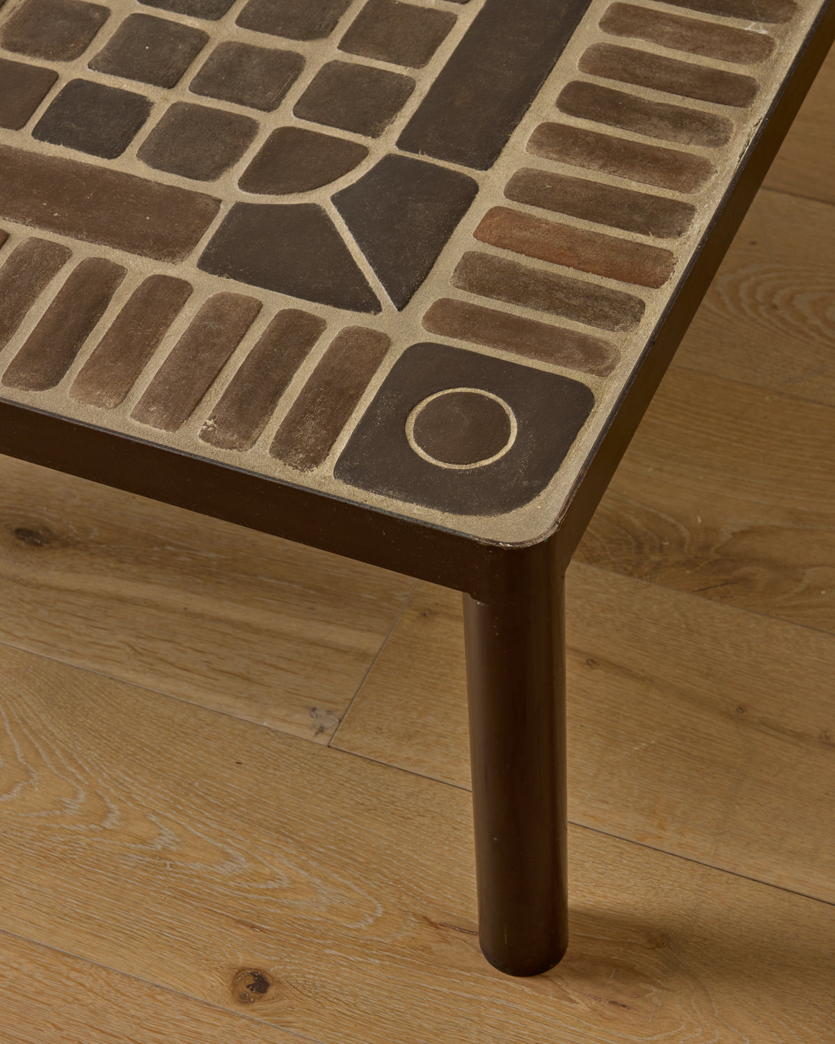 Belgian Ceramic Tile Coffee Table