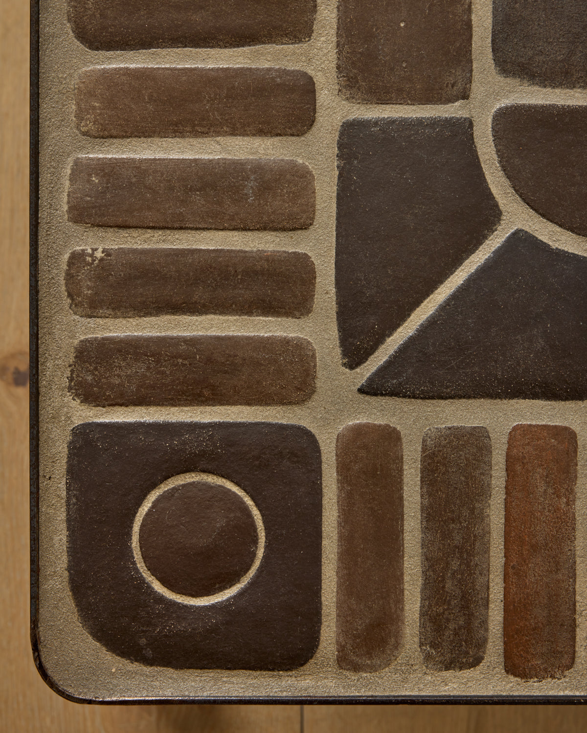 Belgian Ceramic Tile Coffee Table