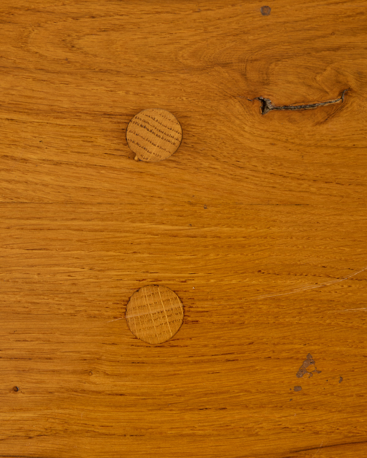 Brutalist Oak Coffee Table