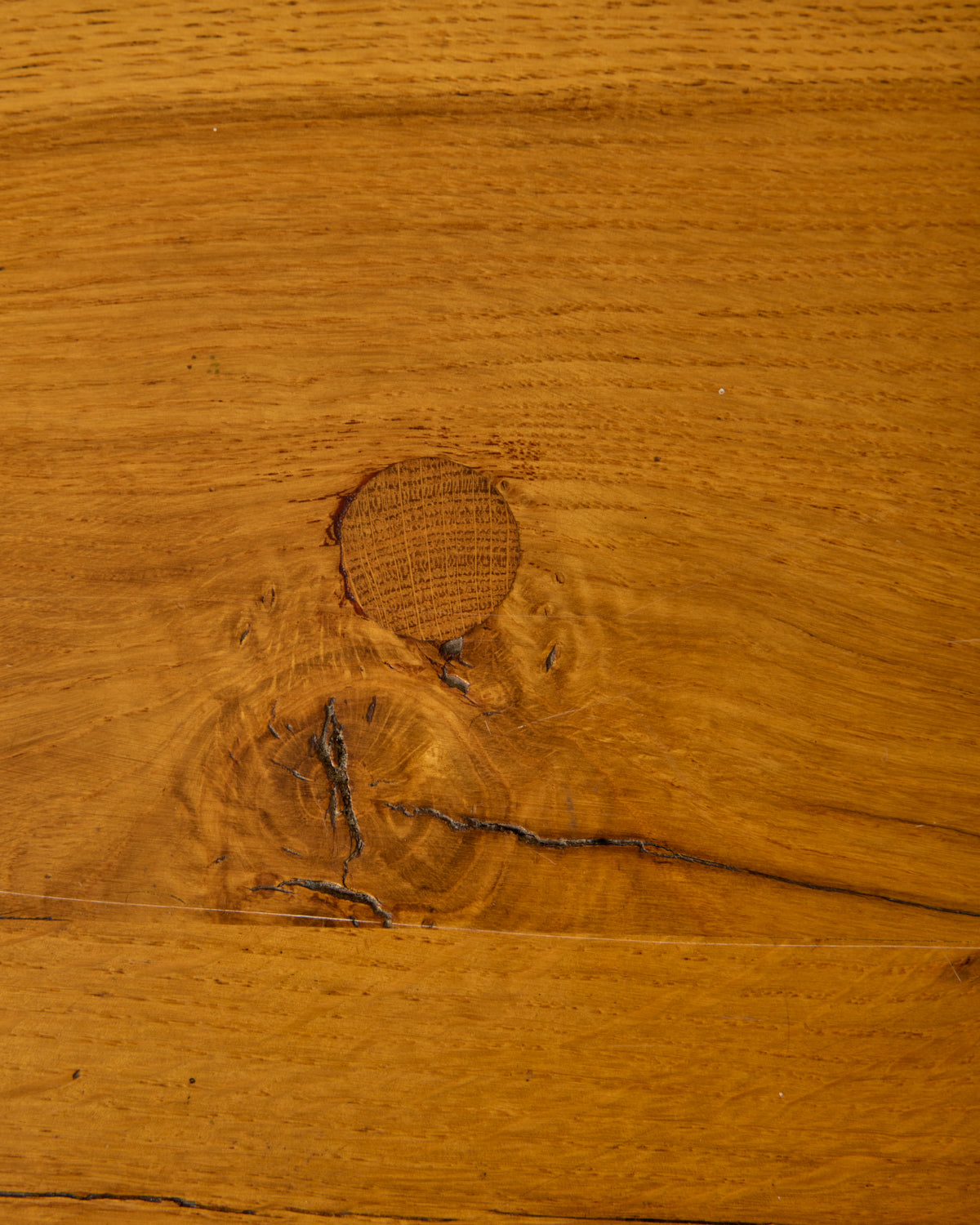 Brutalist Oak Coffee Table