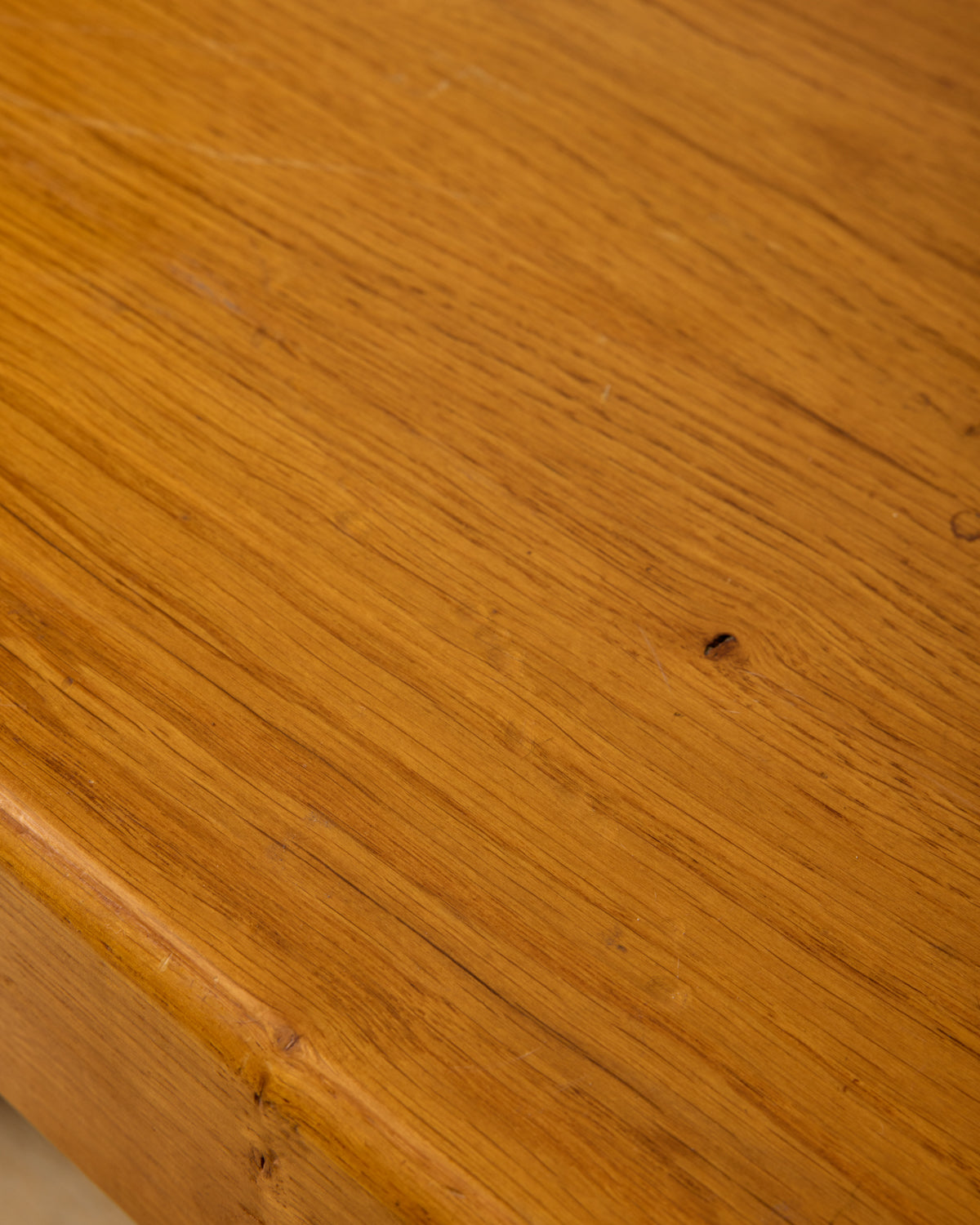 Brutalist Oak Coffee Table