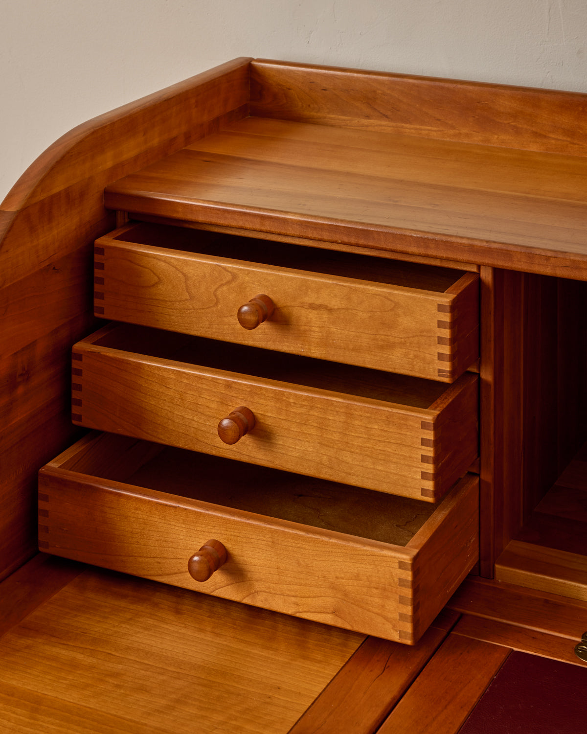 Solid Cherry Writing Desk by Andreas Hansen