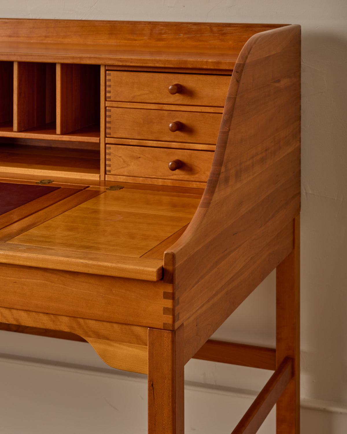 Solid Cherry Writing Desk by Andreas Hansen