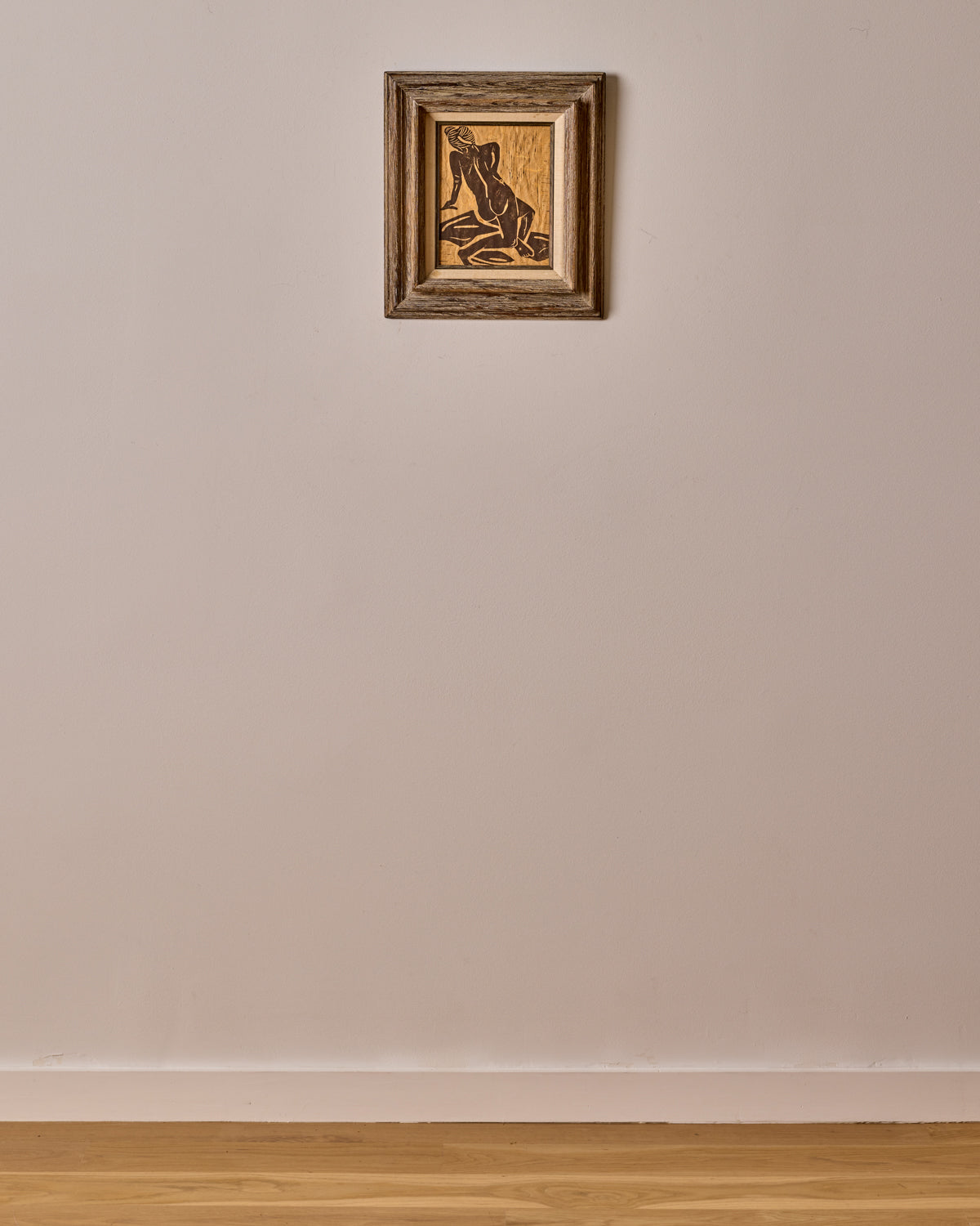1960s Nude Woodblock