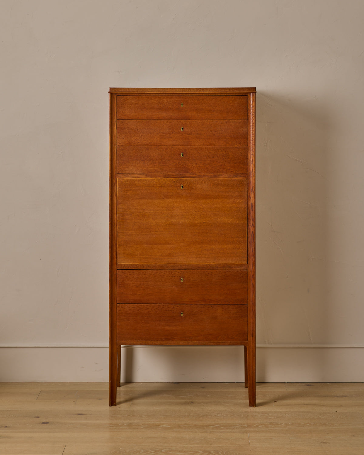 1940s Danish Dressing Cabinet with Mirror