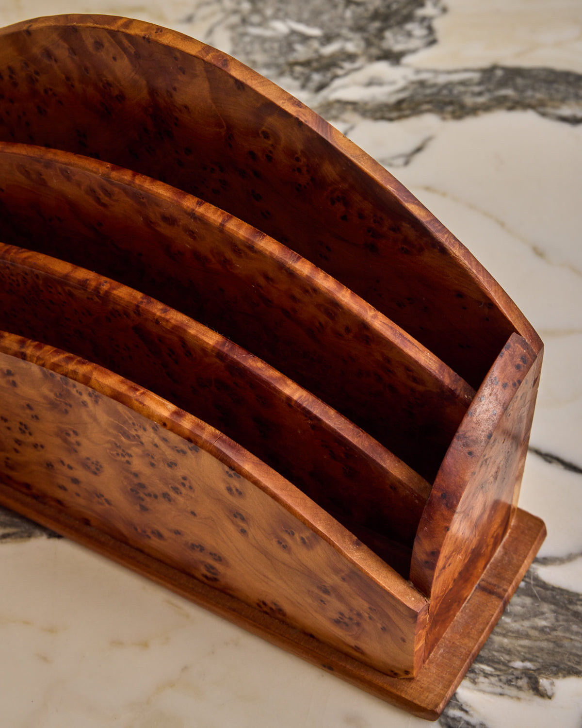 Burlwood Organizer