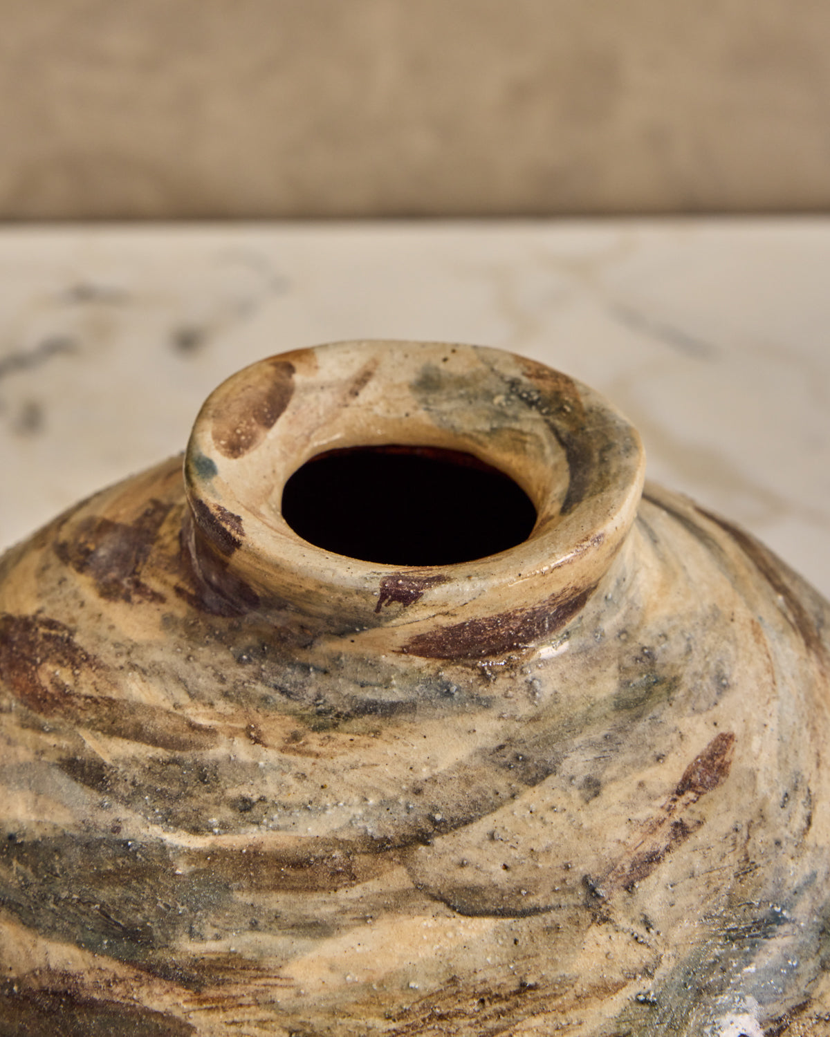 Japanese Nerikomi Vase