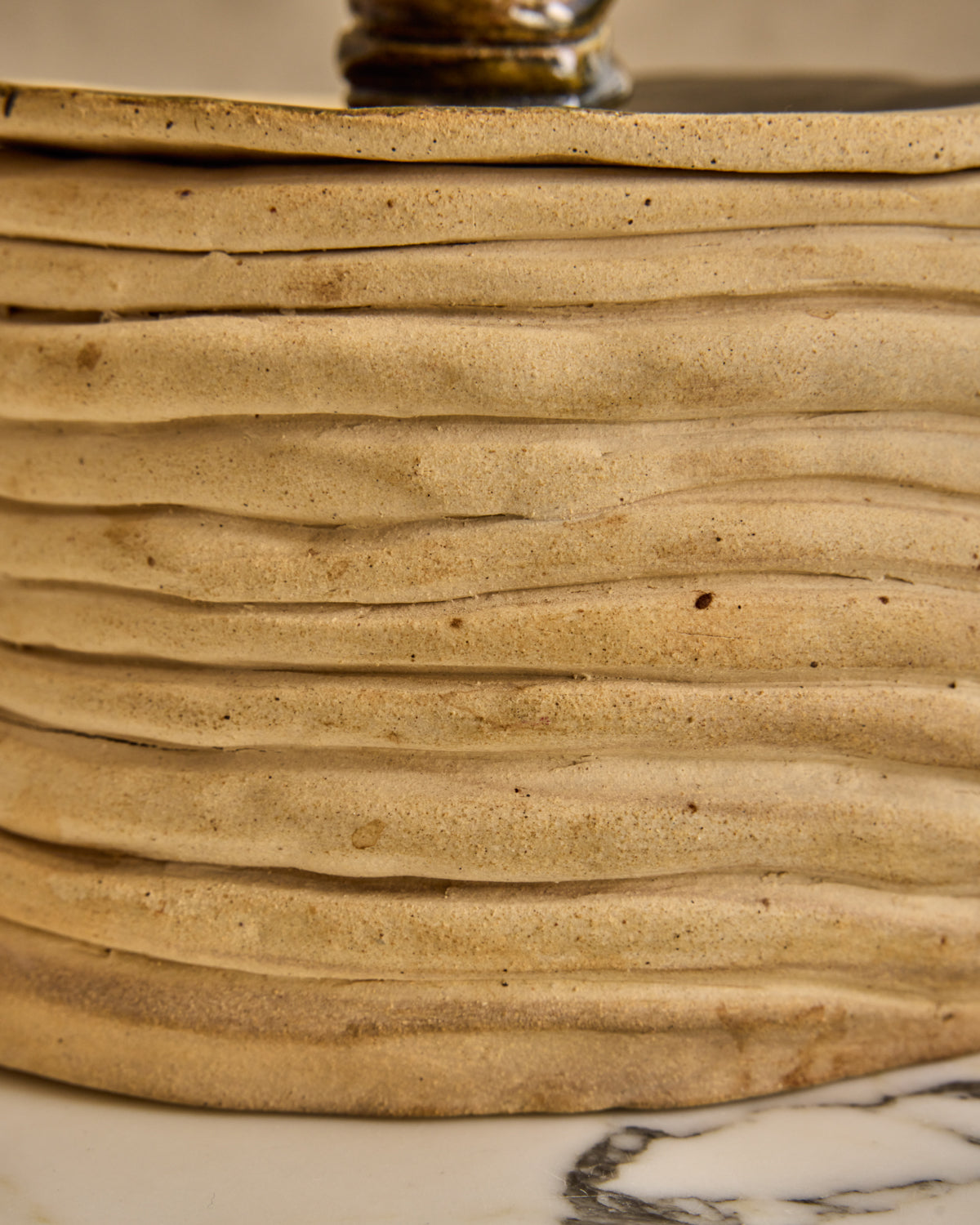 Lidded Coil Pot