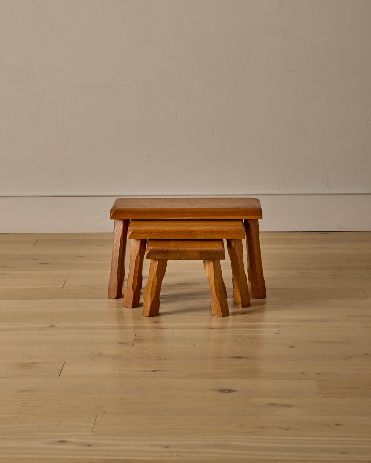 Set of Sculptural Leg Nesting Tables