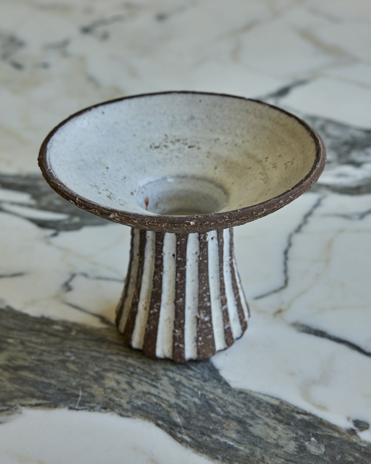 Trio of Fluted Candle Holders