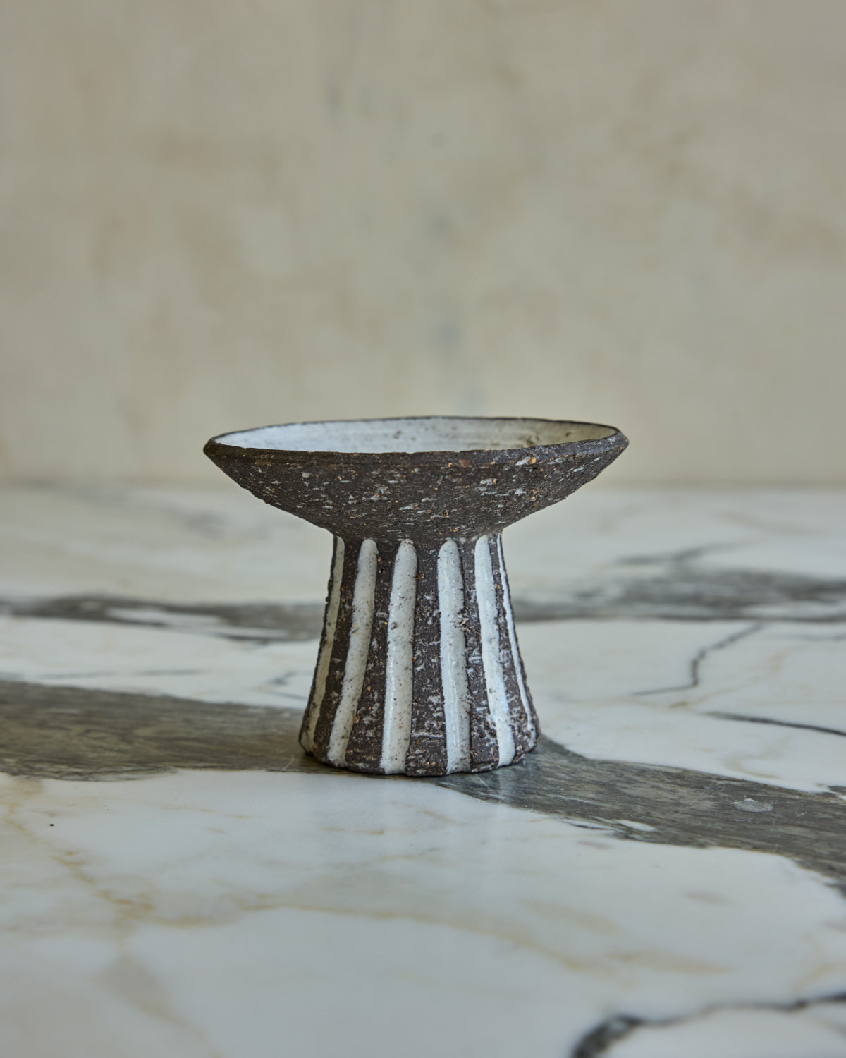 Trio of Fluted Candle Holders