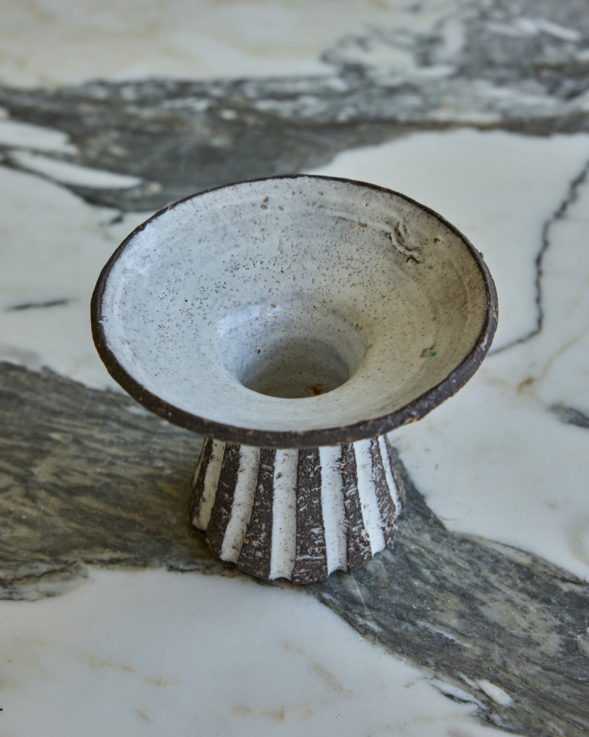 Trio of Fluted Candle Holders