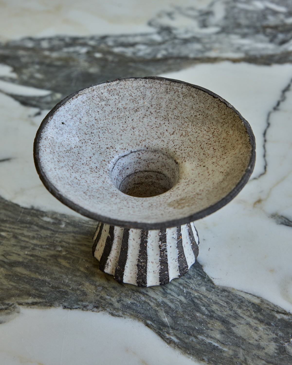 Trio of Fluted Candle Holders