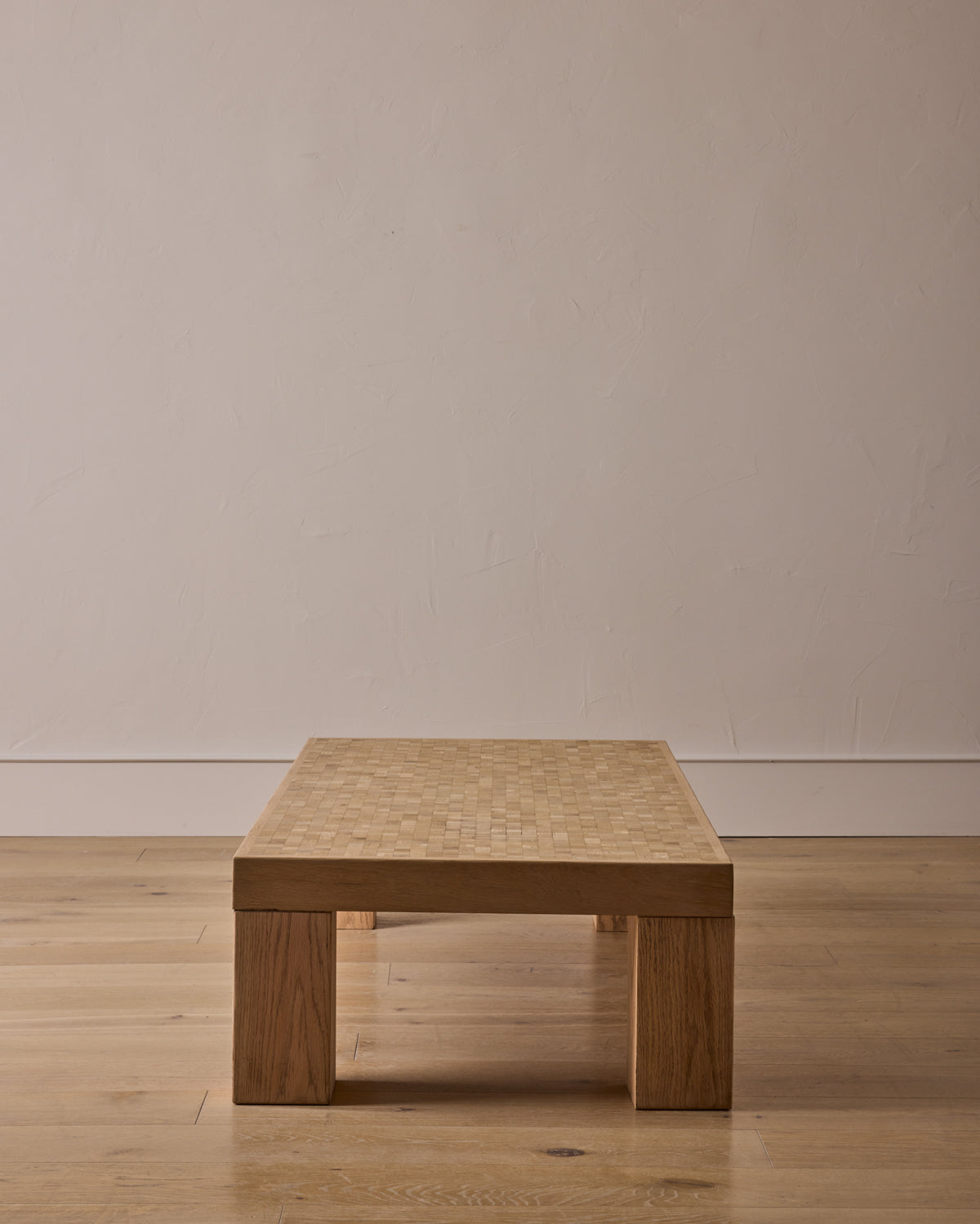 Brutalist Checkered Coffee Table