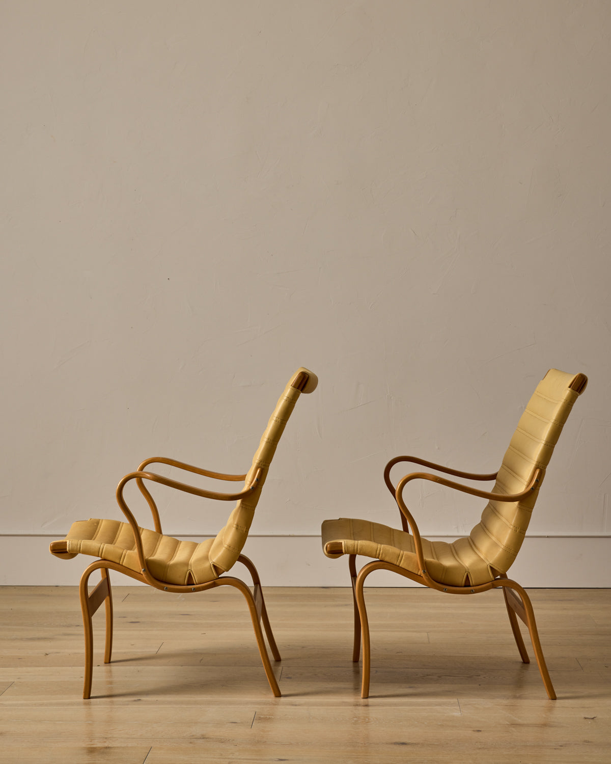 Pair of 'Eva' Easy Chairs