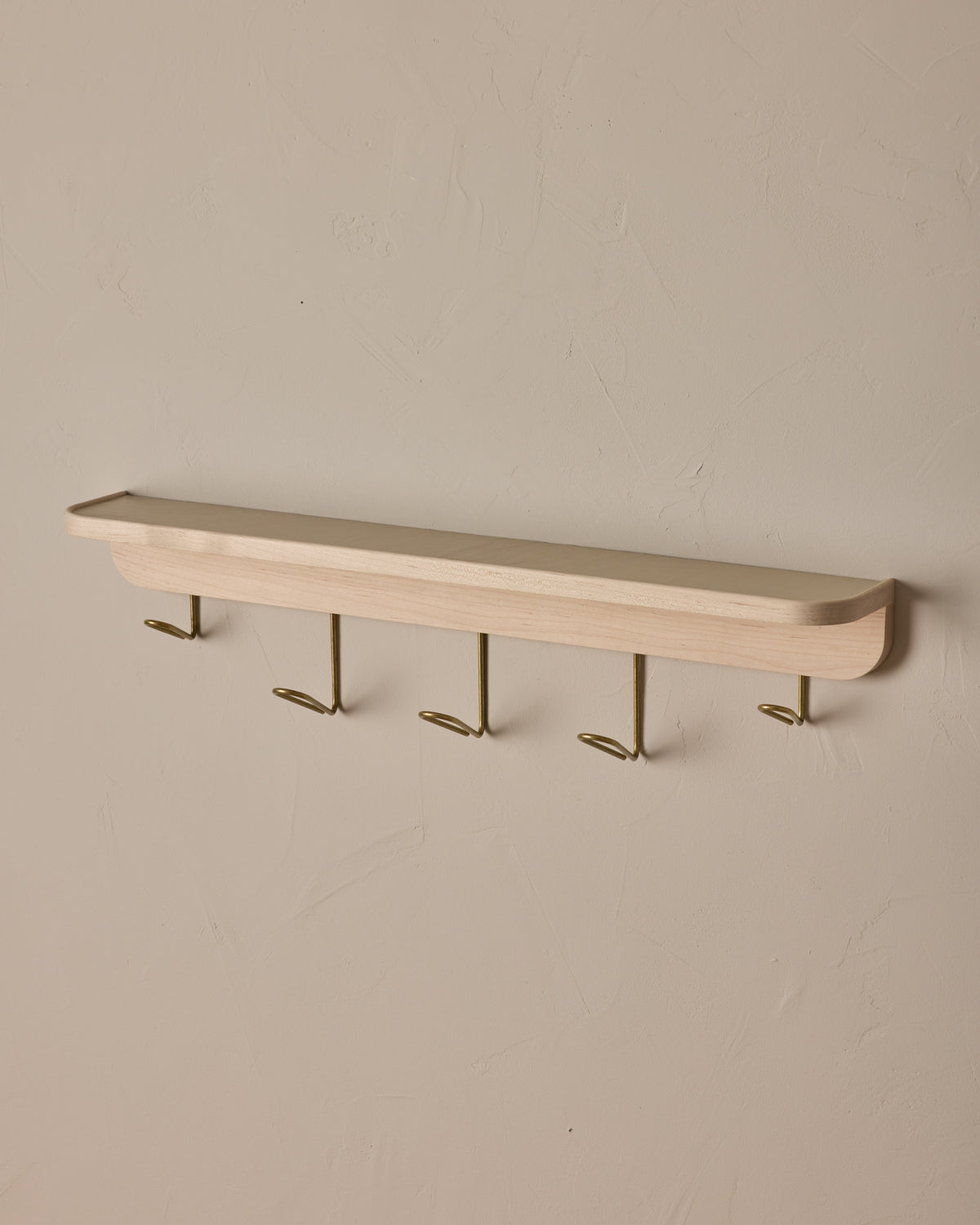 Bennett Wall Rack - Clear Maple
