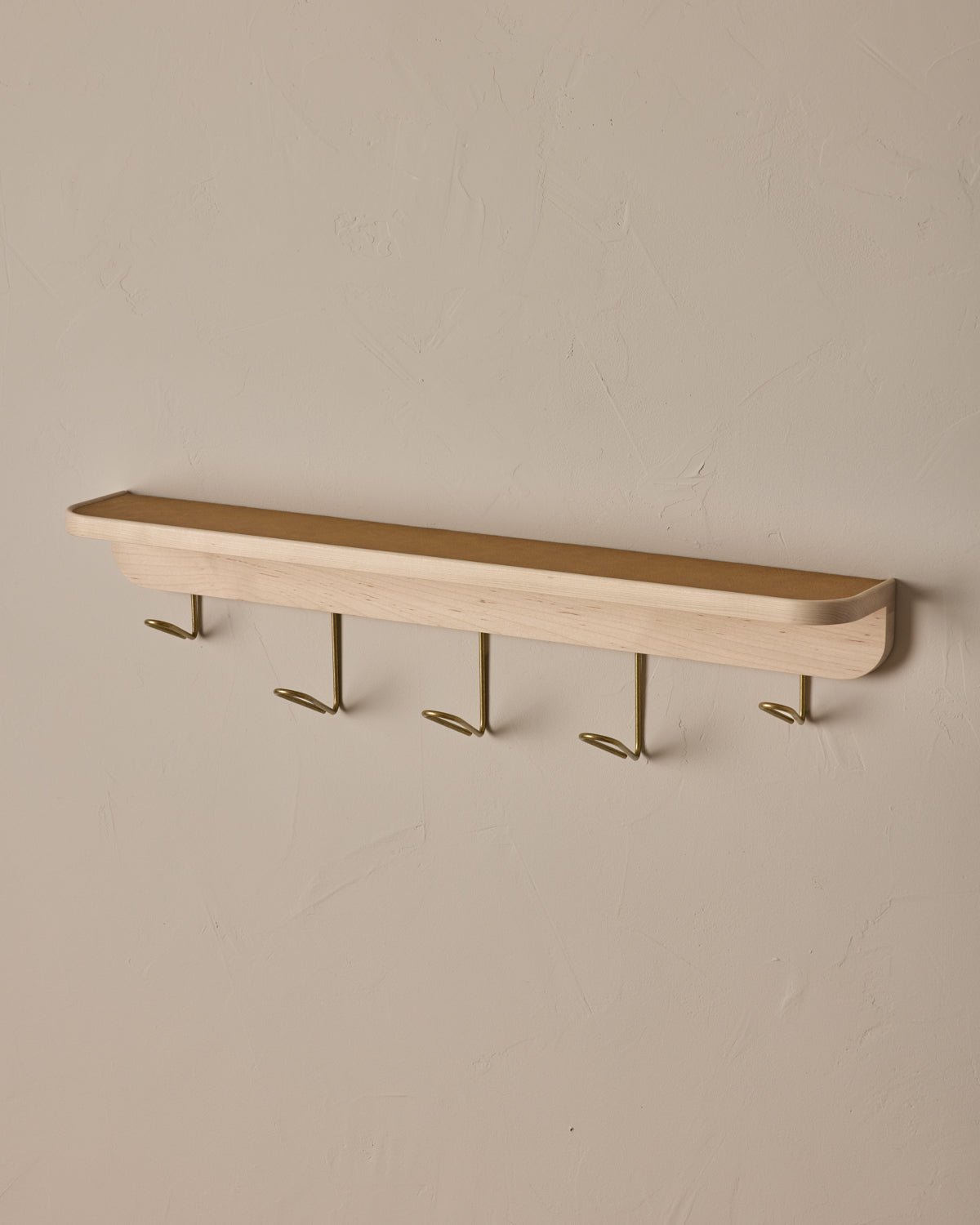 Bennett Wall Rack - Clear Maple