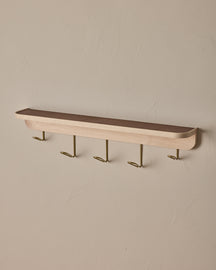 Bennett Wall Rack - Clear Maple