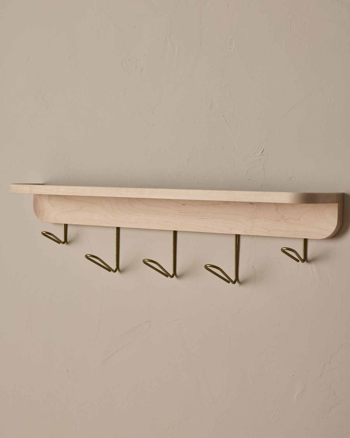 Bennett Wall Rack - Clear Maple