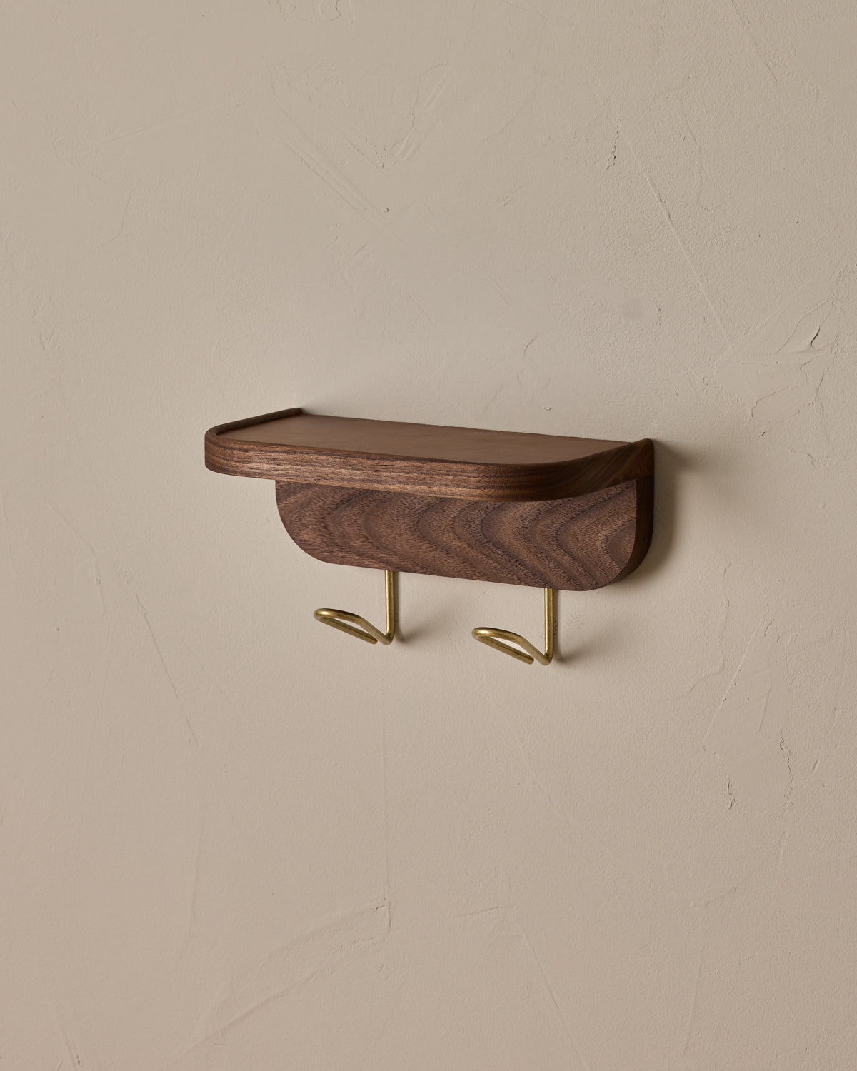Bennett Wall Rack - Black Walnut