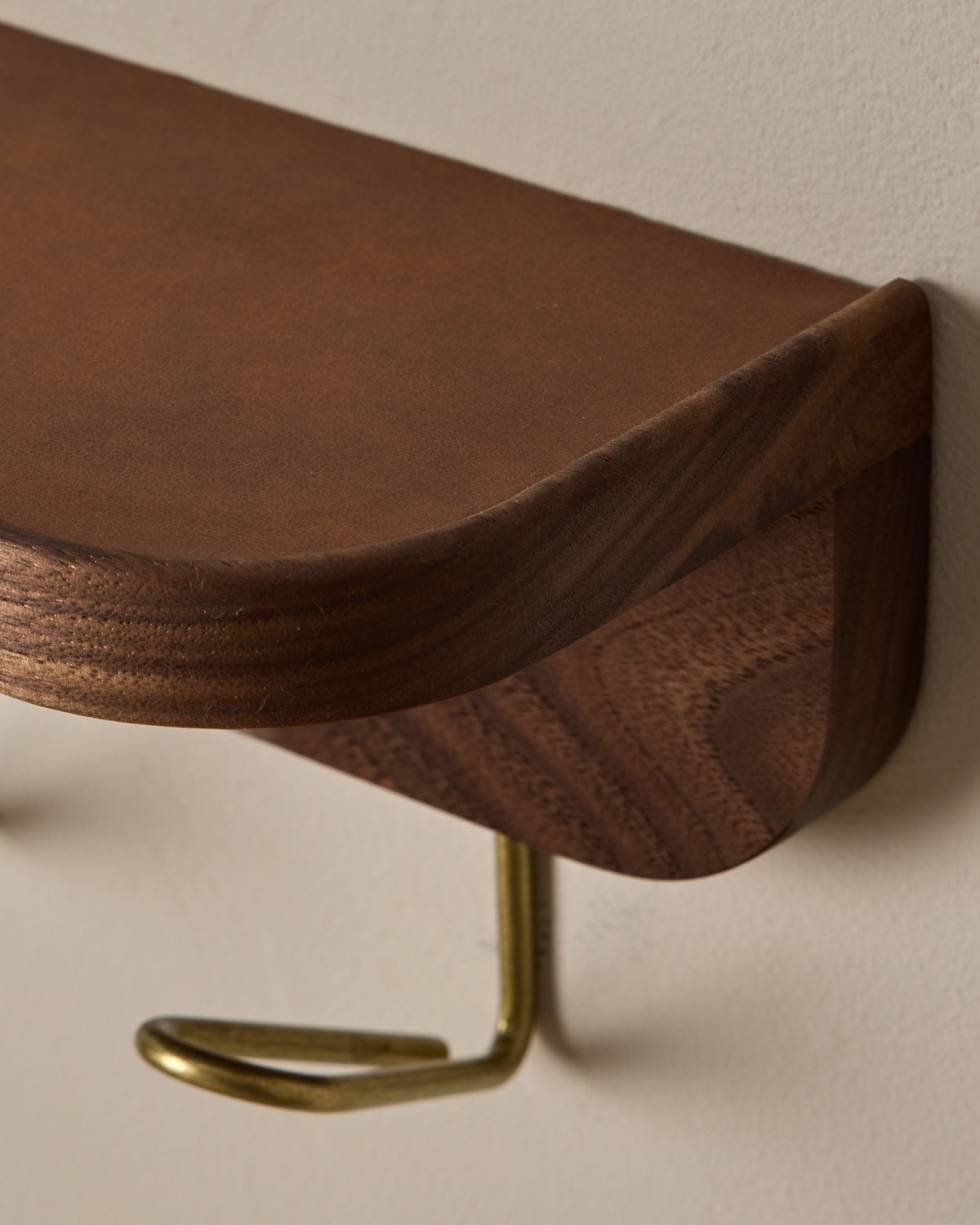 Bennett Wall Rack - Black Walnut