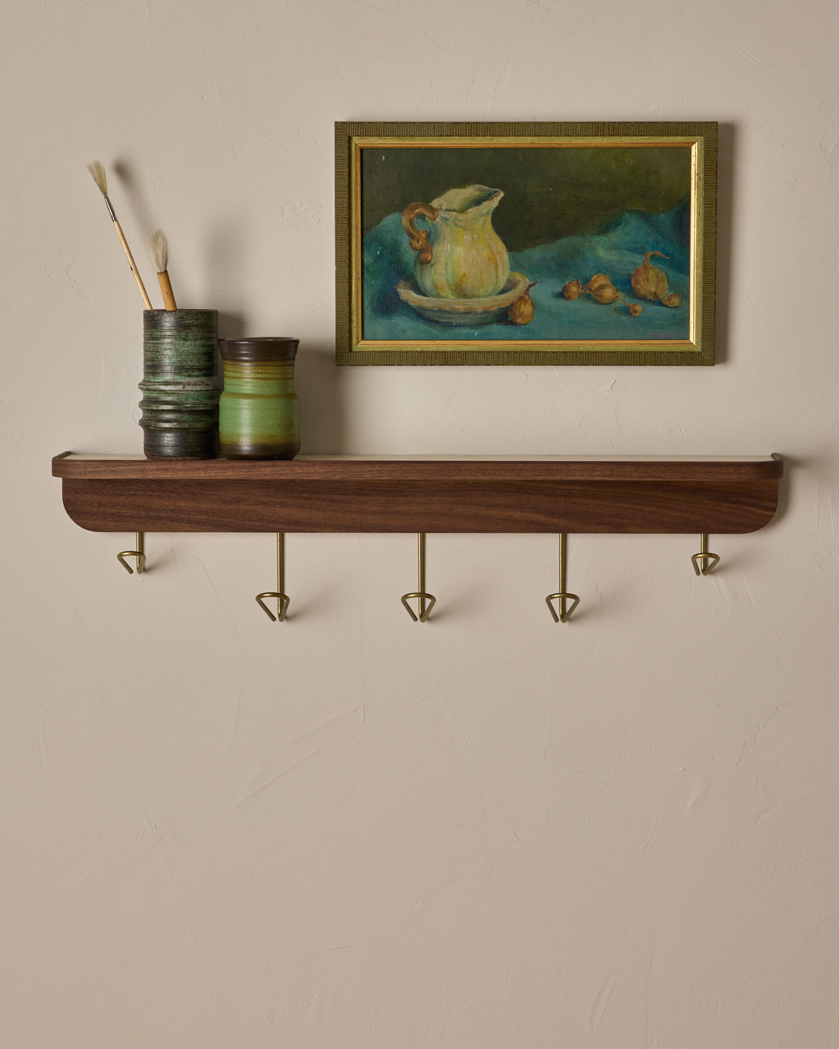 Bennett Wall Rack - Black Walnut