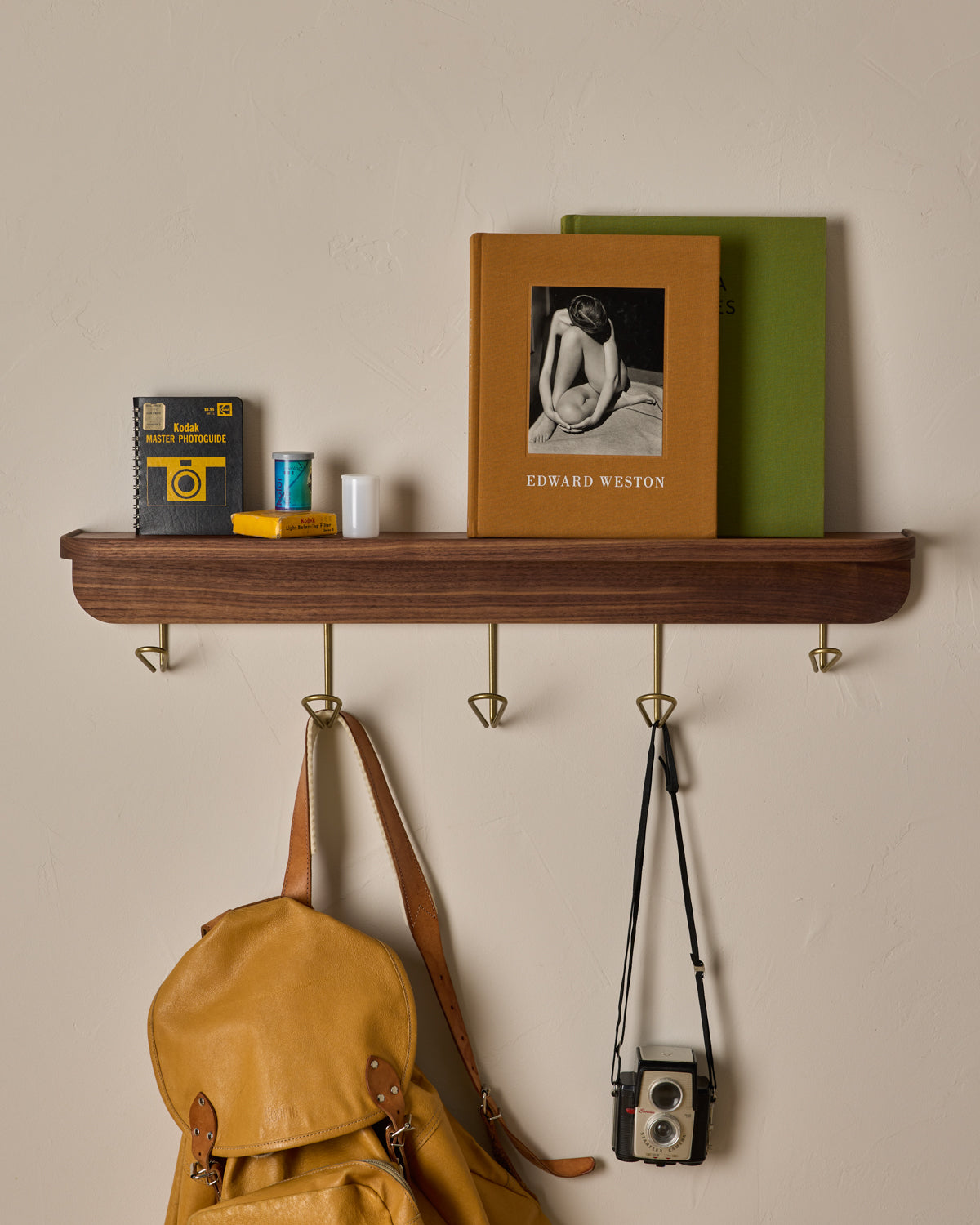 Bennett Wall Rack - Black Walnut