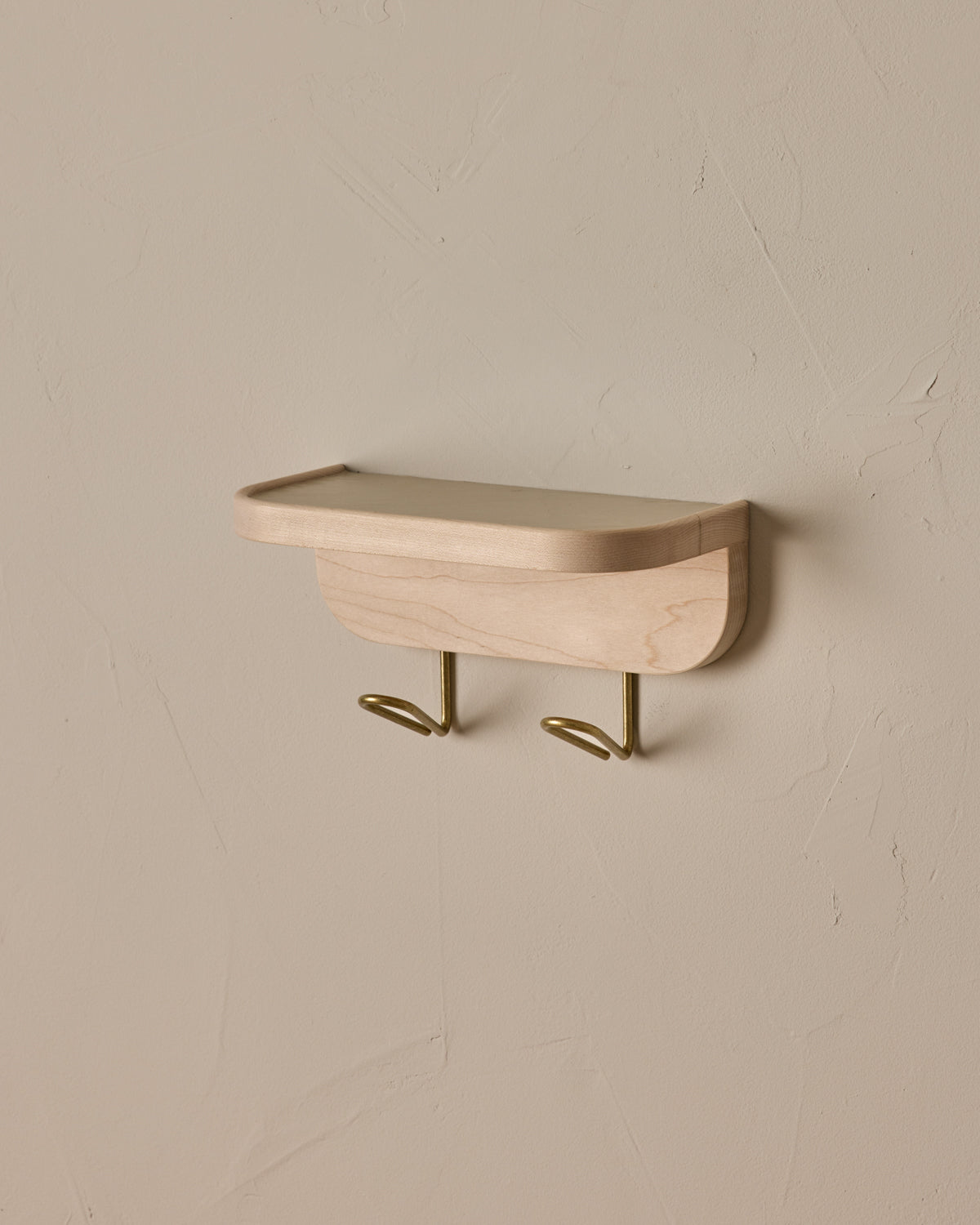 Bennett Wall Rack - Clear Maple