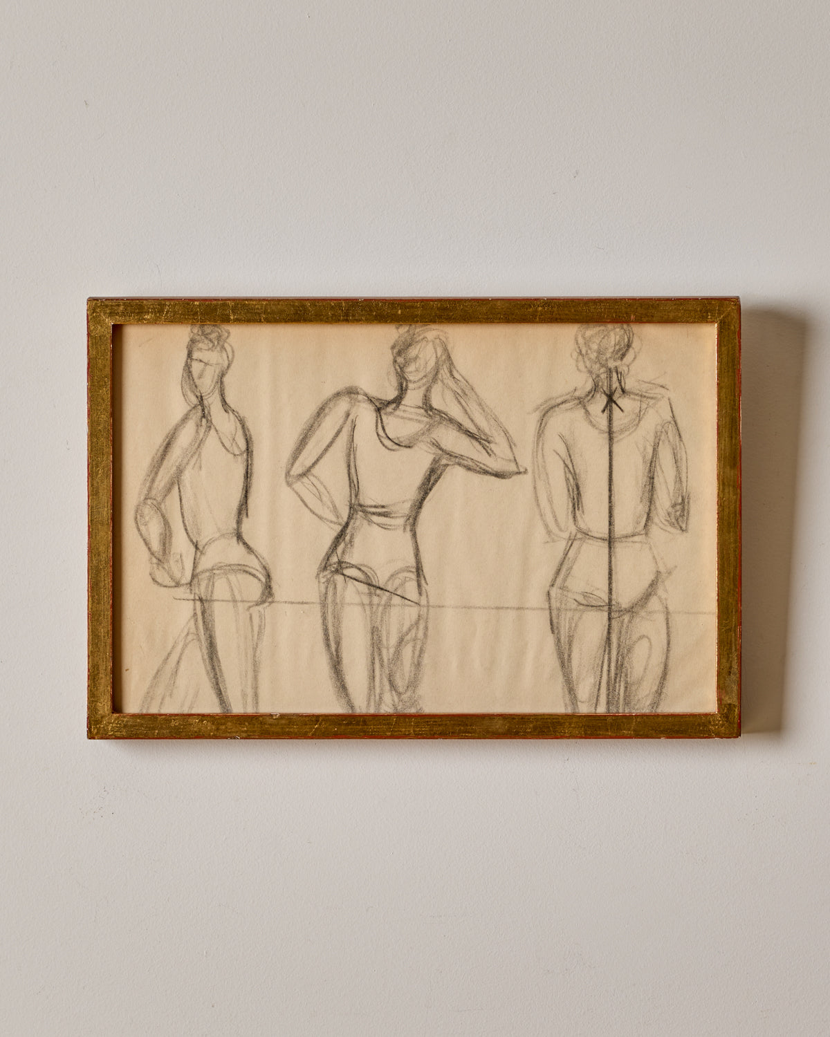 3 Figures in Graphite