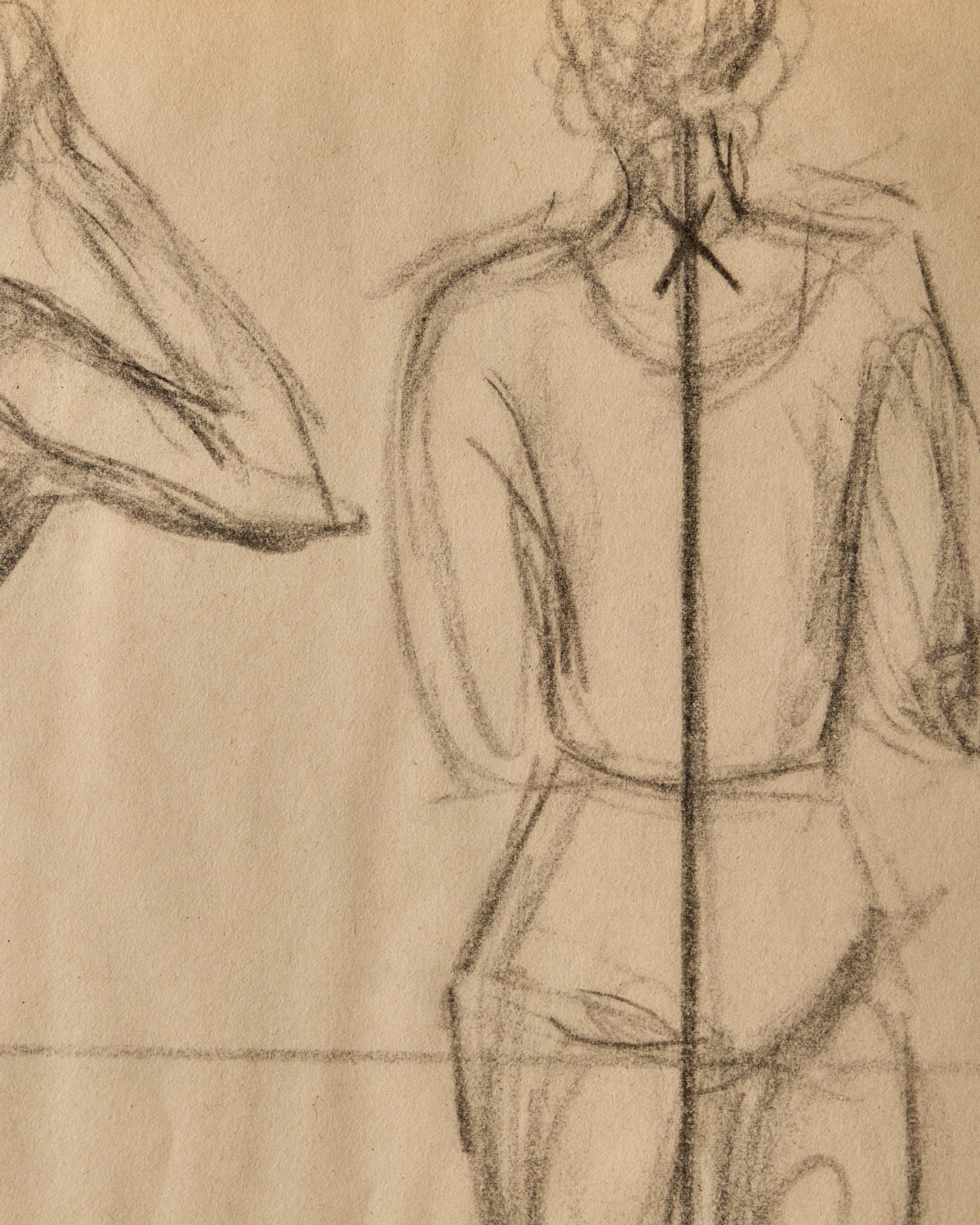 3 Figures in Graphite