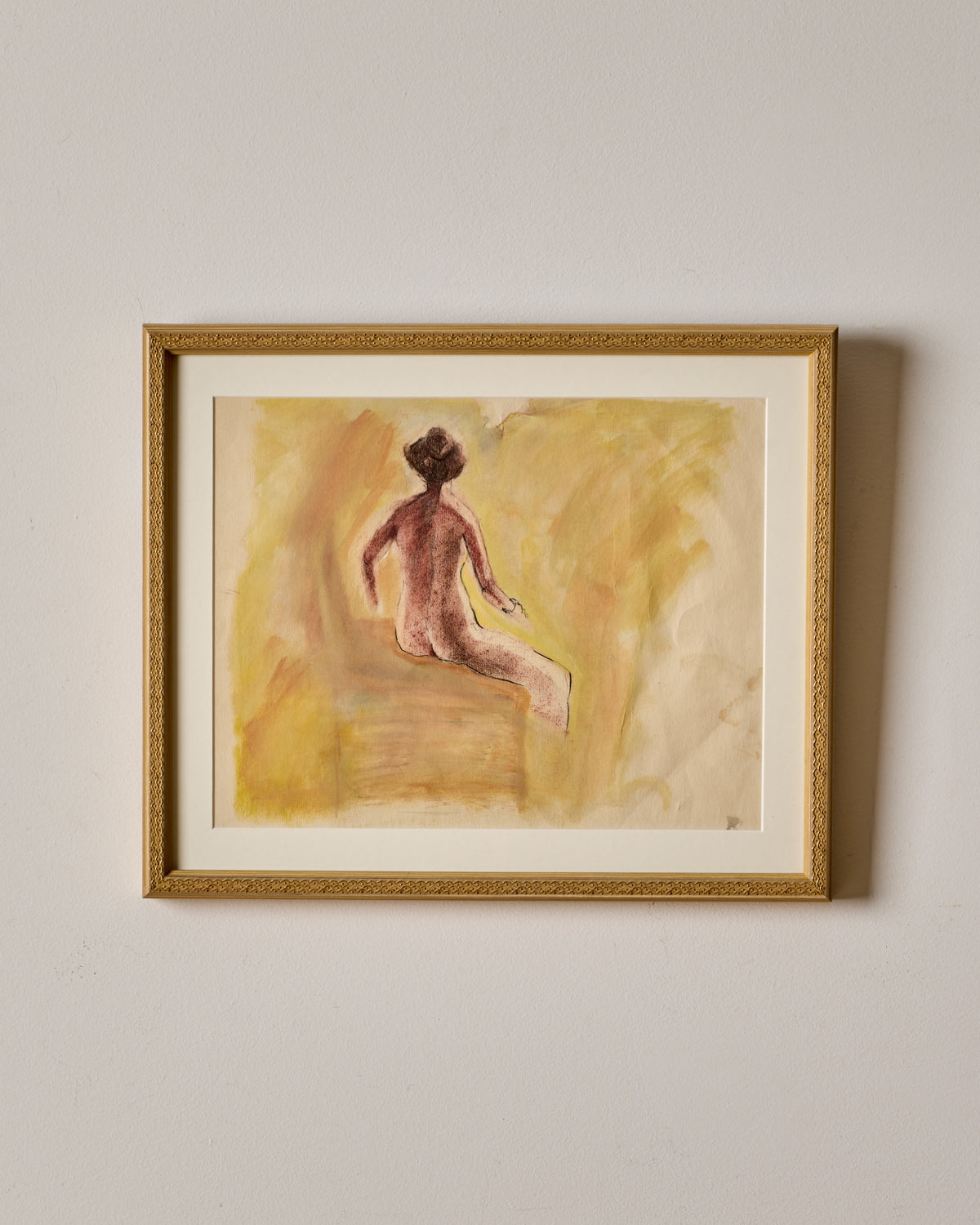 Figure Study in Watercolor