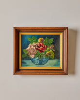 Roses in Bowl Still Life