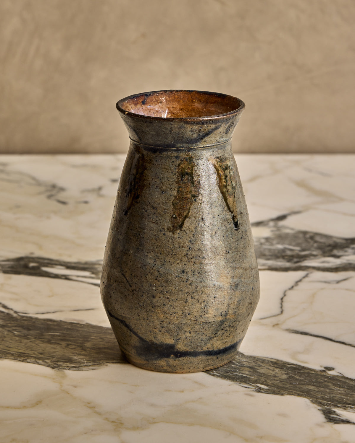 Inked Glaze Vase